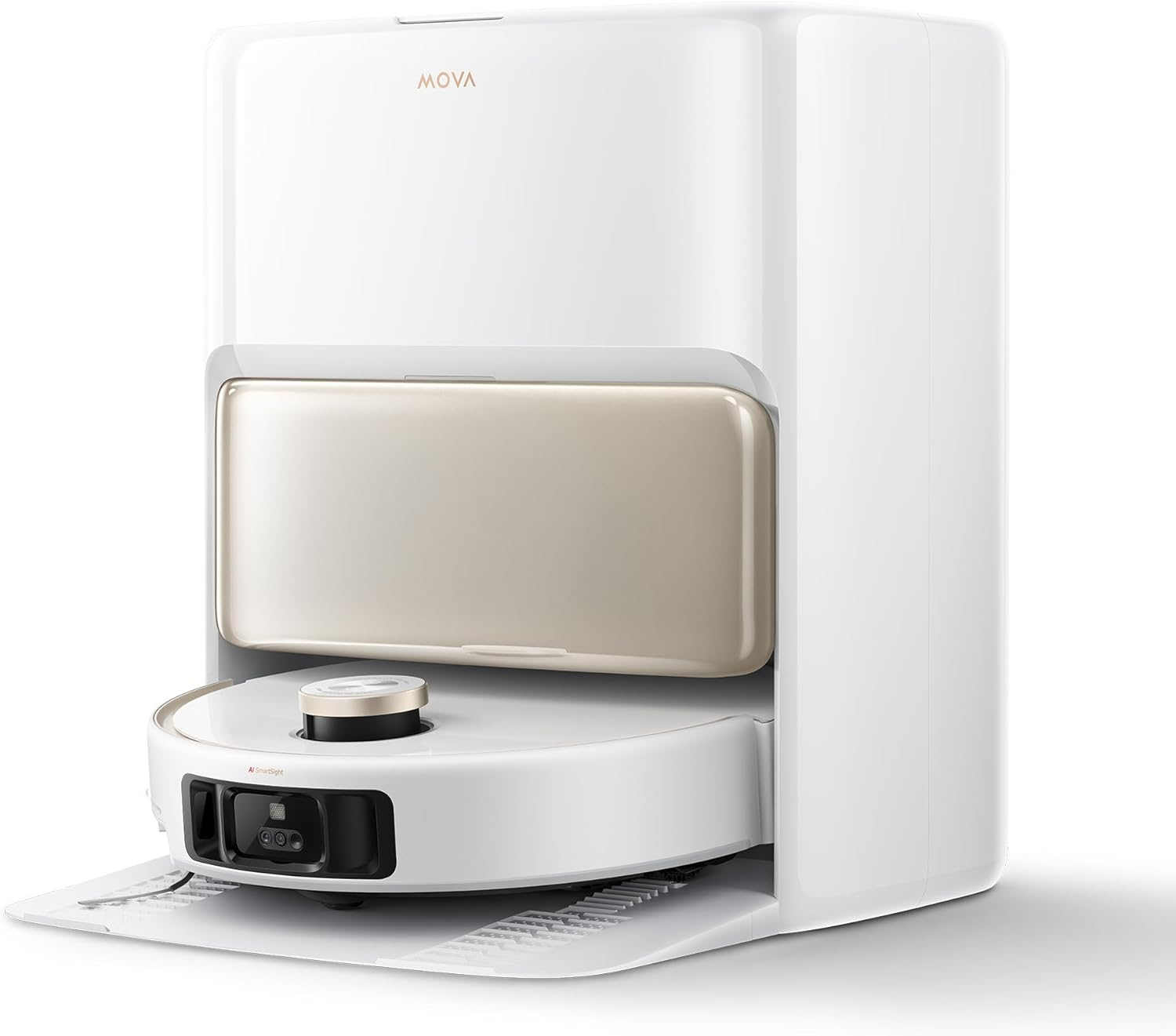 MOVA V50 Ultra Auto-Empty Robot Vacuum and Mop Features 24,000Pa Suction Power, Thermo Mopping with Duosolution System, Flexirise Navigation & Stepmaster System. image number 2