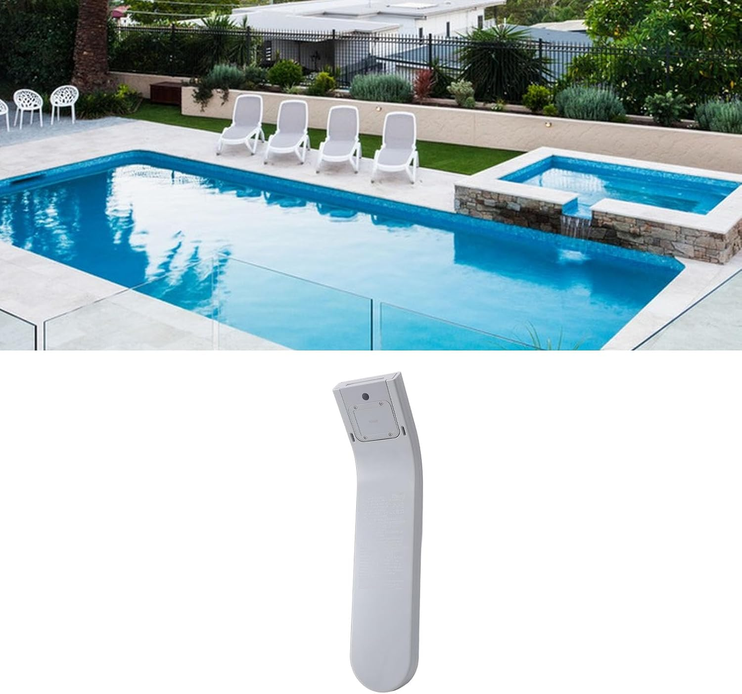 Color Changing LED Hot Tub Spa Waterfall Accessory with 7 Color Light, Wide Compatibility, Easy Installation, Energy Saving, for Most Inflatable and Portable Saluspa Hot Tub image number 4