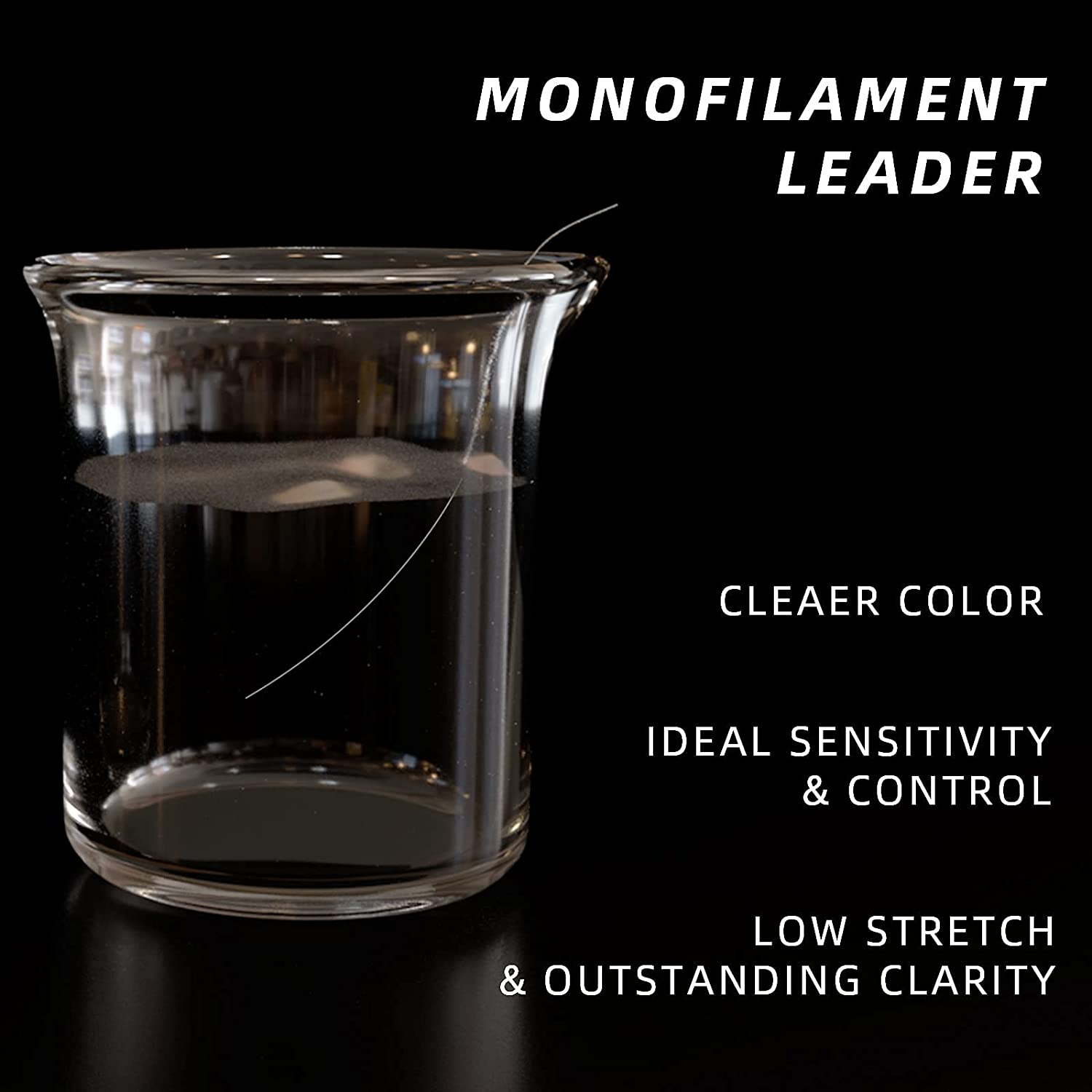 SF Monofilament Leader Line Mono Material Clear Monofilament Fishing Line 100M/110Yds for Saltwater 30LB to 400LB image number 2
