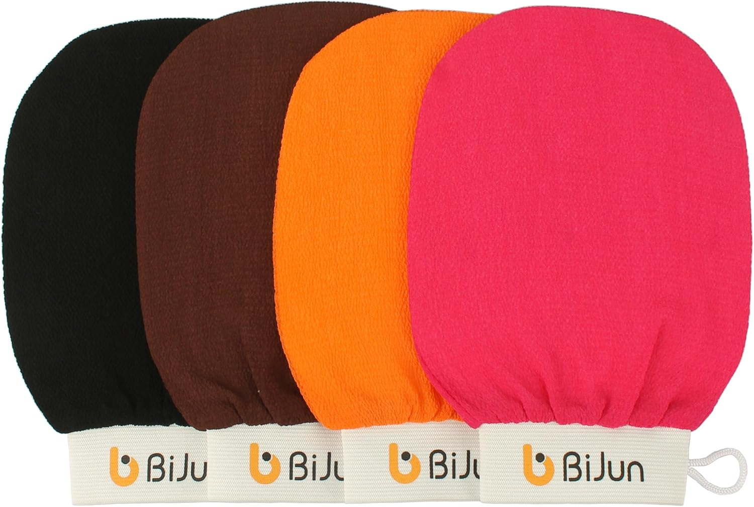 Hai+Exfoliating Moroccan Hammam Mitt Kessa Scrub Gloves,Remove Dead Skin Bath Body Scrub Mitt image number 3