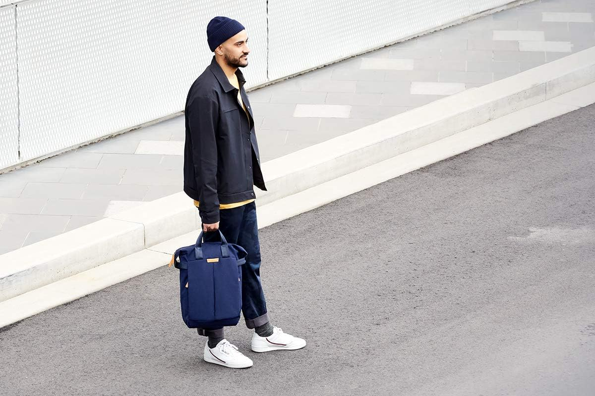 Bellroy Tokyo Totepack, Water-Resistant Woven Convertible Backpack and Tote Bag - Bronze - Raven image number 3