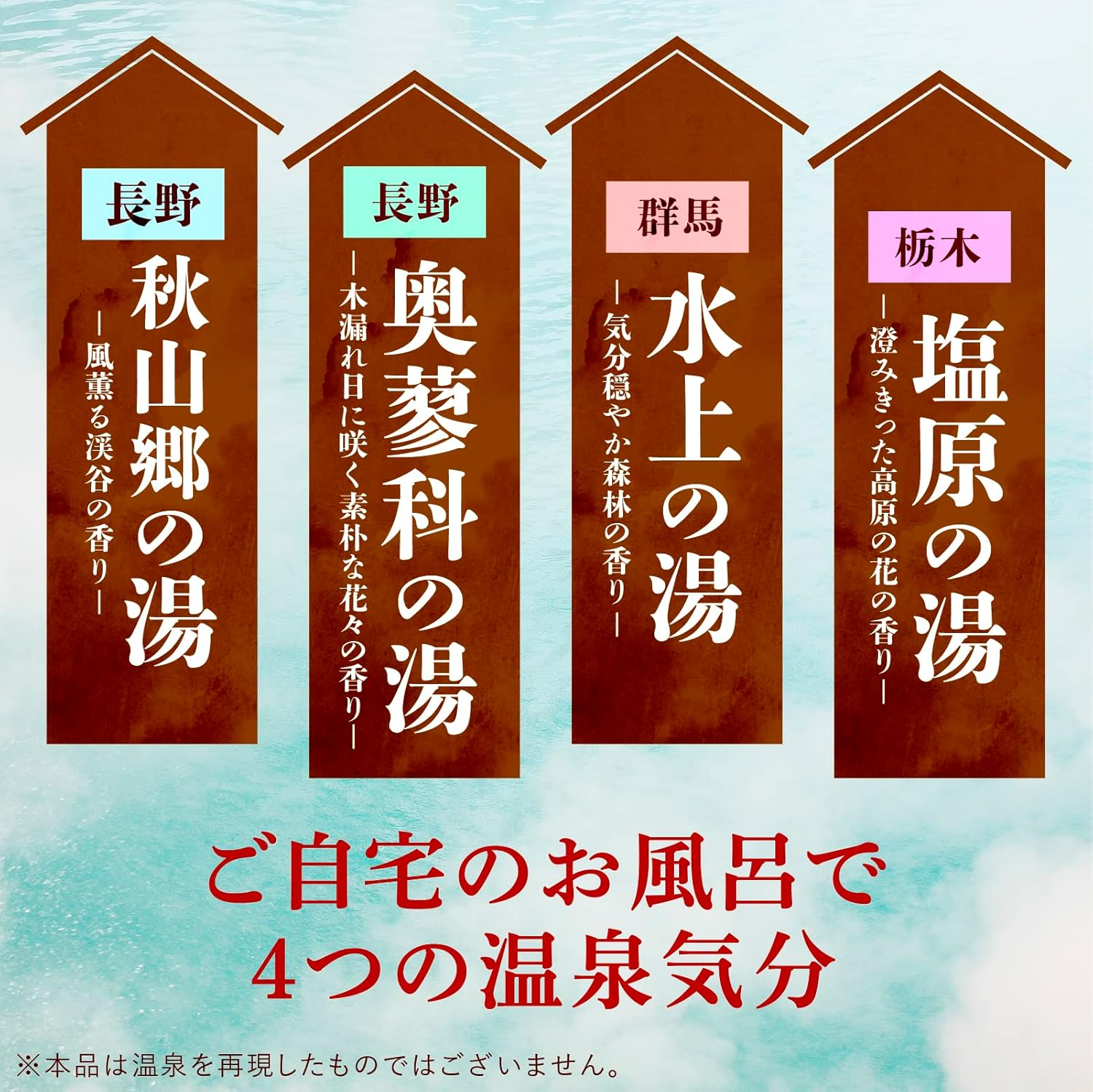 Meguri Hot Springs, Hot Spring Mood, Bath Salts, Nigoriyu & Transparent, Assortment, 15 Packs, Hot Bath Effect, Promotes Blood Circulation (Earth Pharmaceutical) image number 6