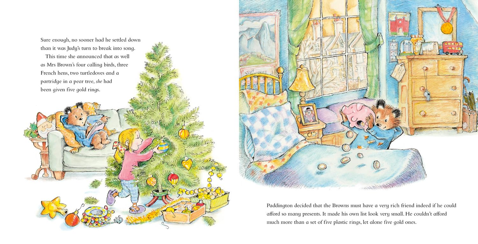 Paddington'S Twelve Days of Christmas: a Funny, Festive, Illustrated Book about the Bestselling Classic Bear from Peru. the Perfect Christmas Gift for Toddlers and Kids Aged 3+ image number 1