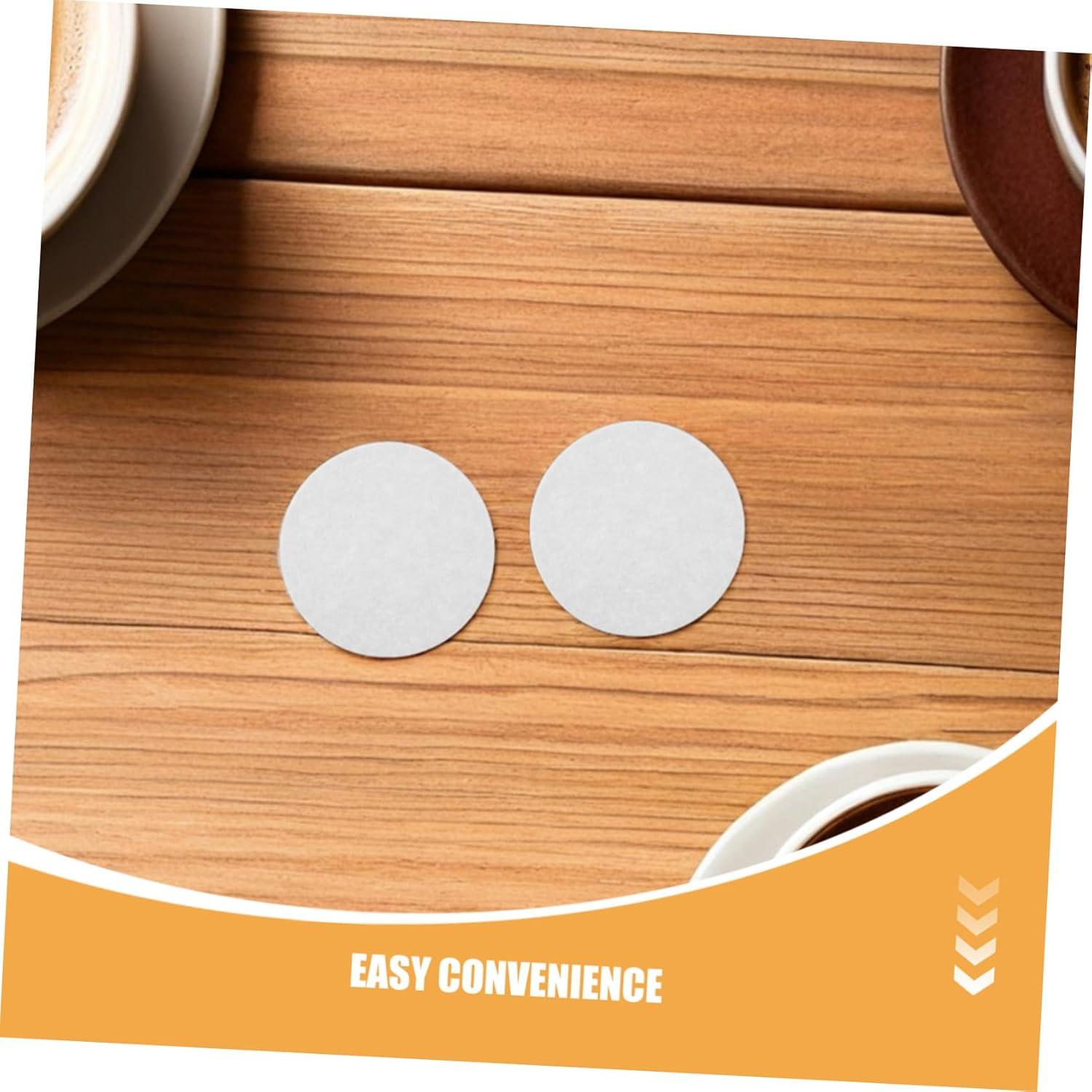 600Pcs round Espresso Paper Filters for Press Coffee Makers Optimized Shape for Tight Seal Pure Taste Enhancement Precise Filtration Compatible with Coffee Filter Holders image number 3