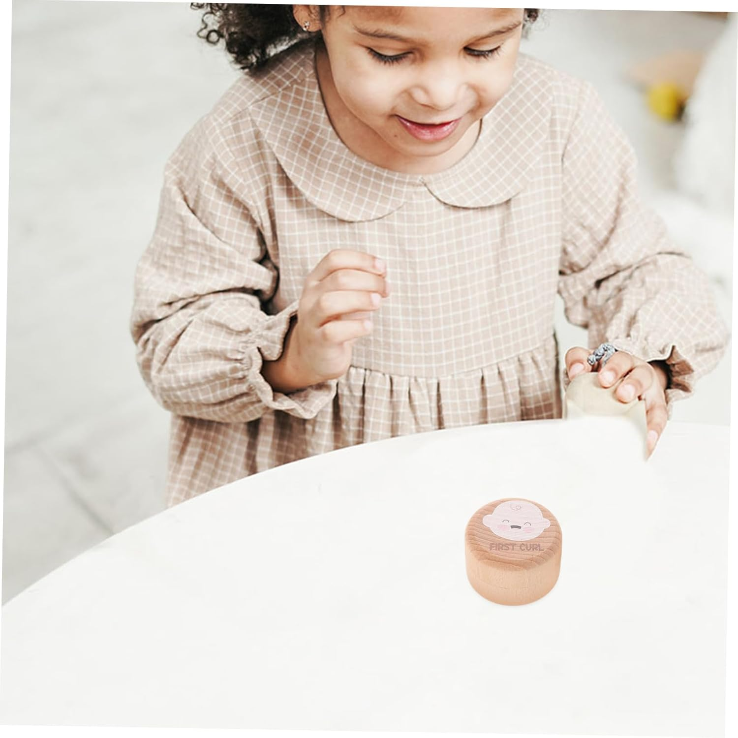 2Pcs Wooden Tooth Keepsake Box for First Lost Teeth Cute Boy Girl for Boys Girls image number 1