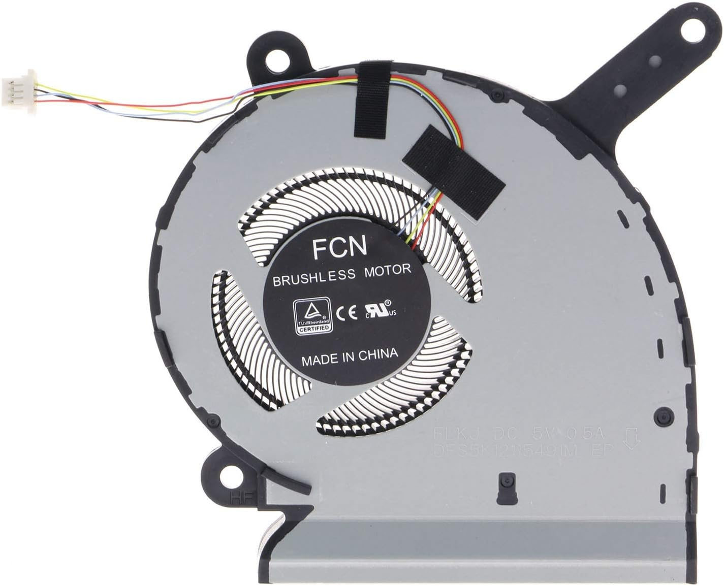 Replacement CPU & GPU Cooling Fan for Asus ROG G512LI G531GD G531GT G731GT DC 5V 0.5A FLLB FLKJ FMMN FMMP 13NR01L0T01111 13NR01L0T02111 image number 4