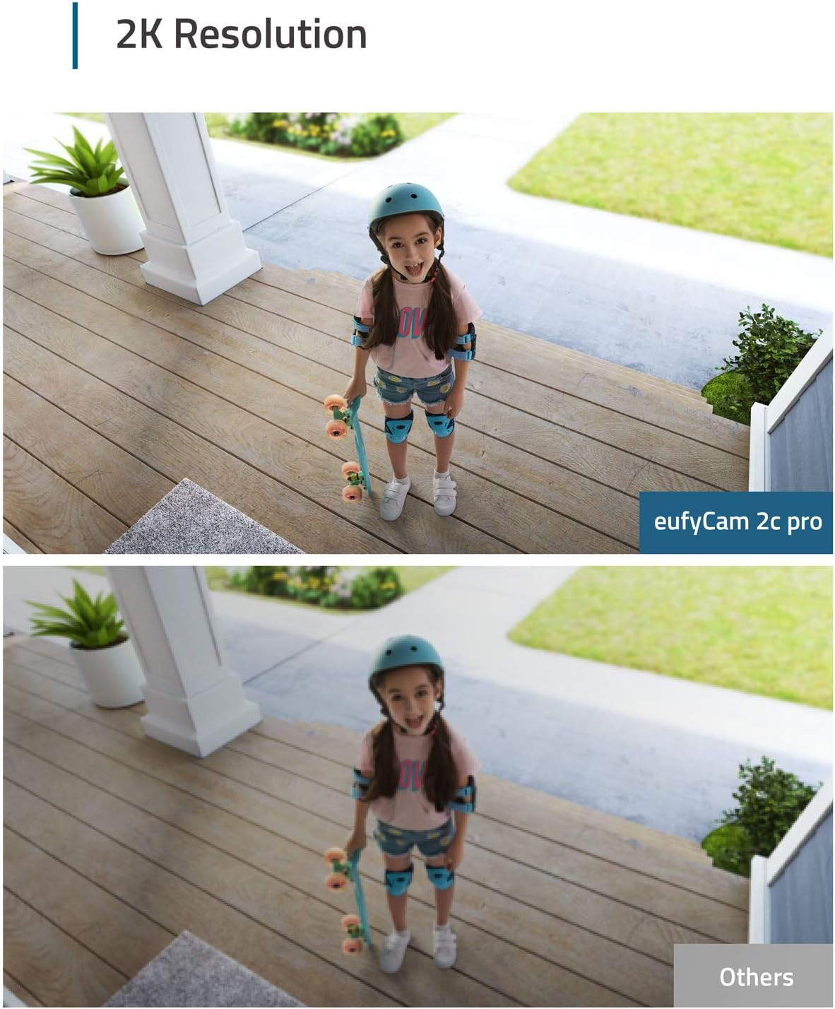 Eufy Security Eufycam 2C Pro 4-Cam Kit Security Camera Outdoor, Wireless Home Security System with 2K Resolution, Homekit Compatibility, 180-Day Battery Life, IP67, Night Vision, and No Monthly Fee image number 6