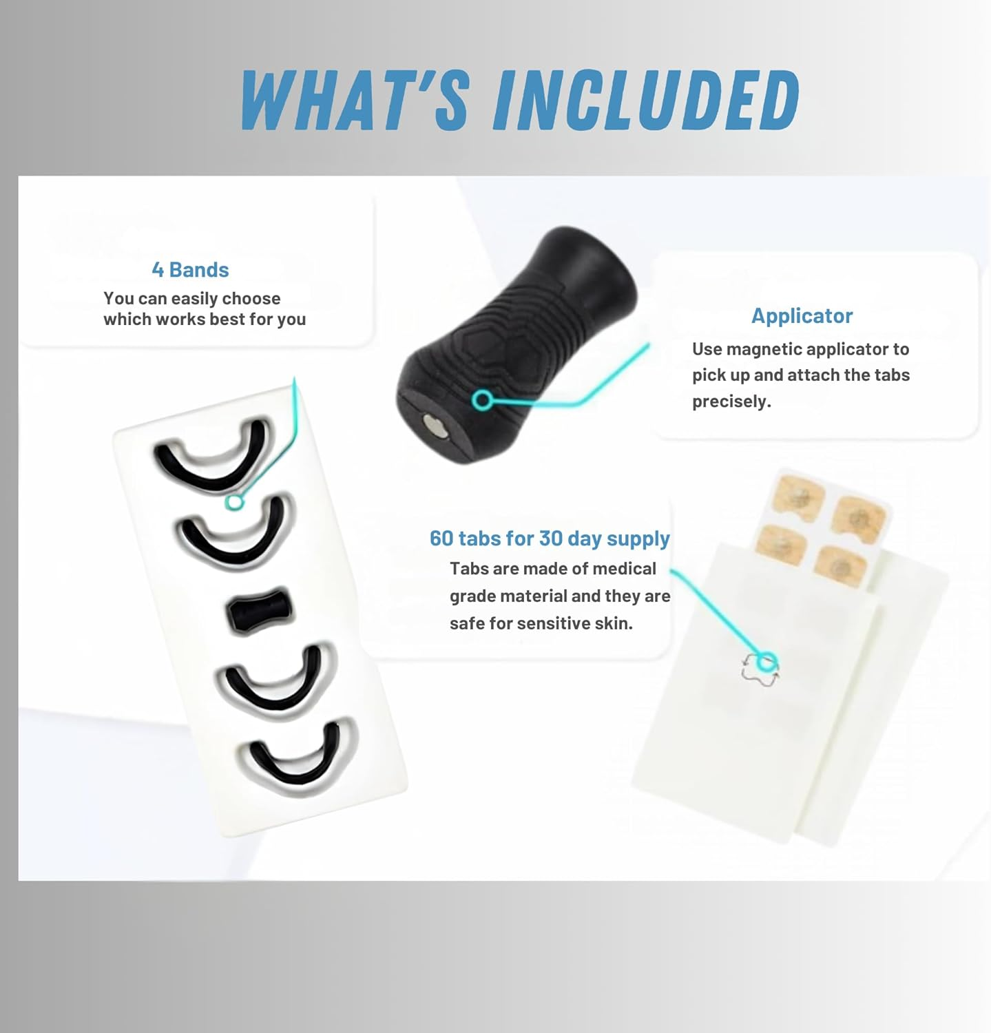 30 Day Supply Magnetic Nasal Strips - Breathing Nose Magnets, Nose Strip Magnetic, Open Airways, Improve Sleep Quality, Reduce Snoring and Mouth Breathing, Instant Congestion Relief. image number 6