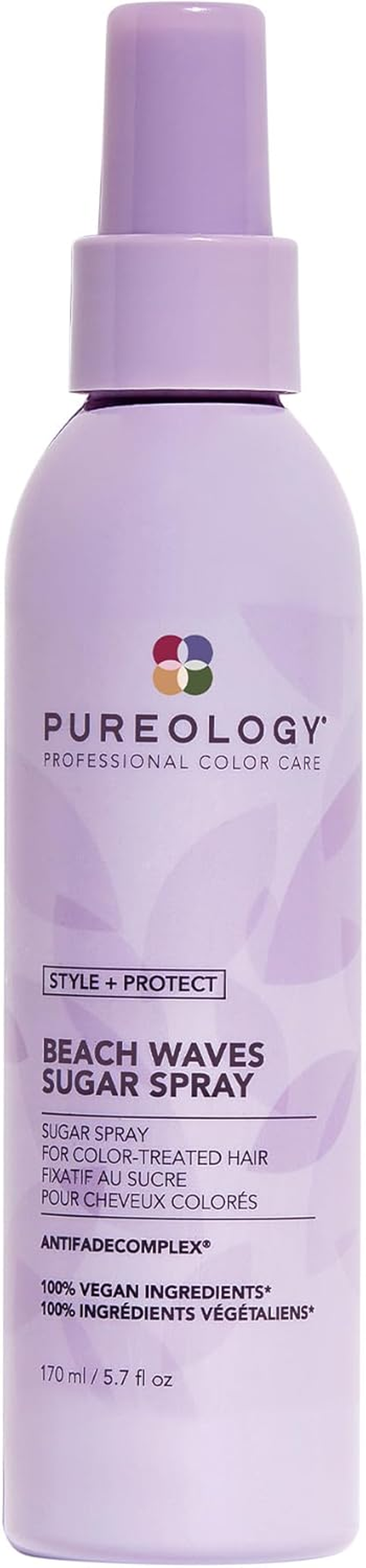 Pureology Style + Protect Beach Waves Sugar Spray for Color-Treated Hair - Adds Texture to Create Tousled Waves | 170Ml image number 4