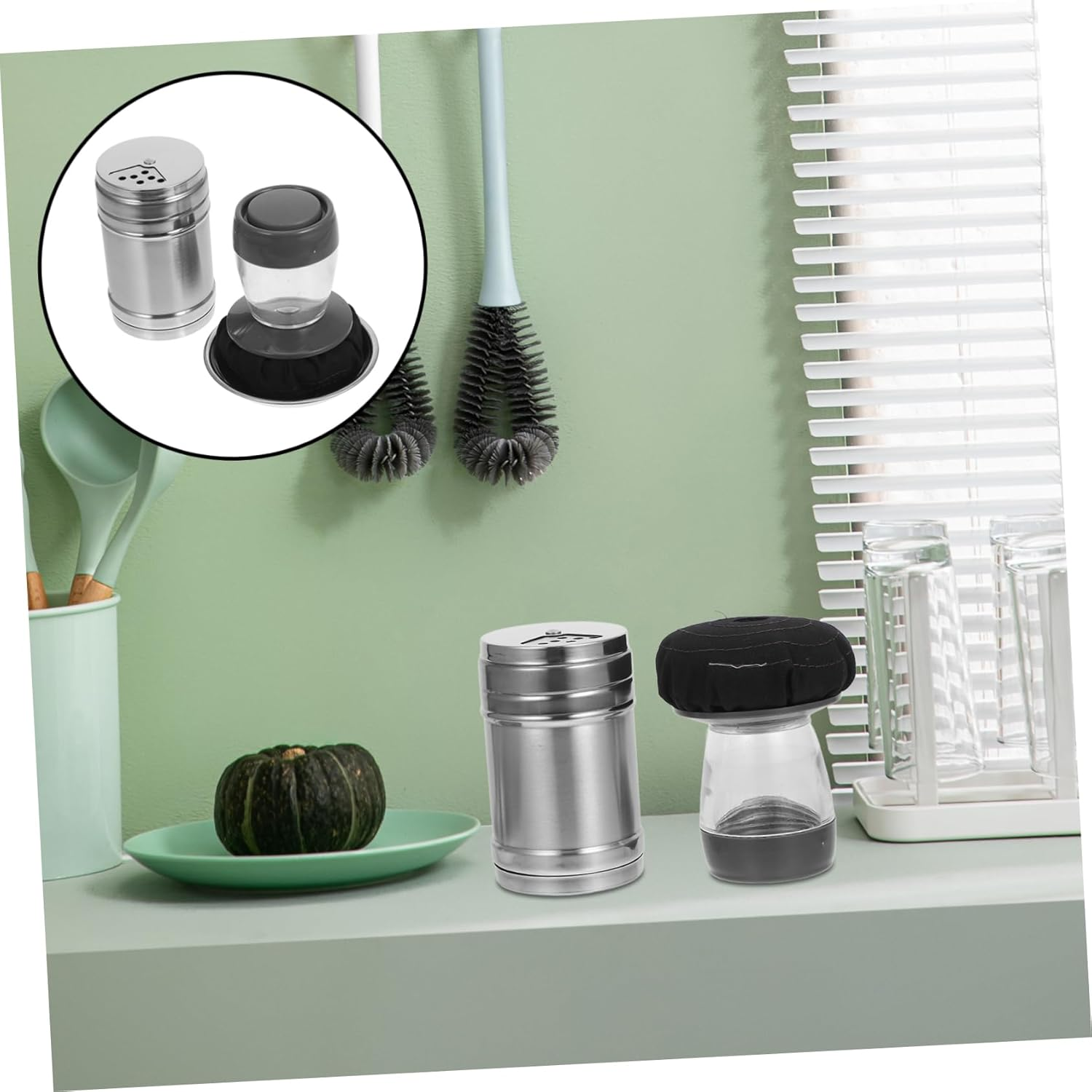 Alipis Practical Oil Mop for Pancake Making Stainless Steel Oil Applicator Household Tool for Breakfast image number 1