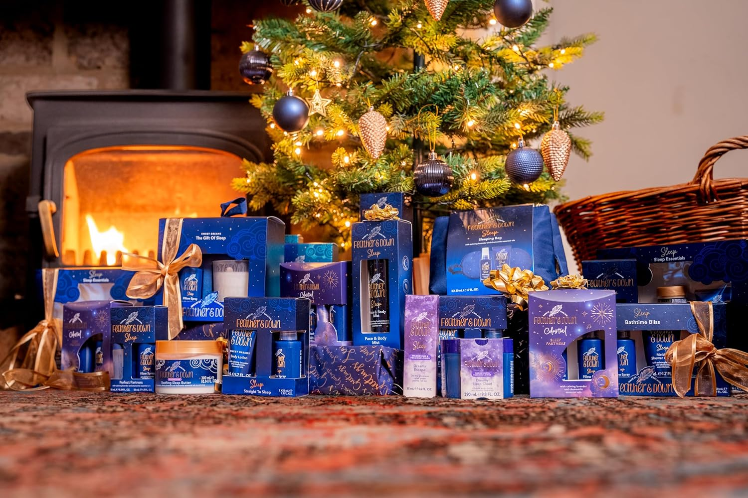 Feather & down Feather & down Dream Perfect Sleep Essentials Gift Set, 110 Ml, 4 Count (Pack of 1) image number 2