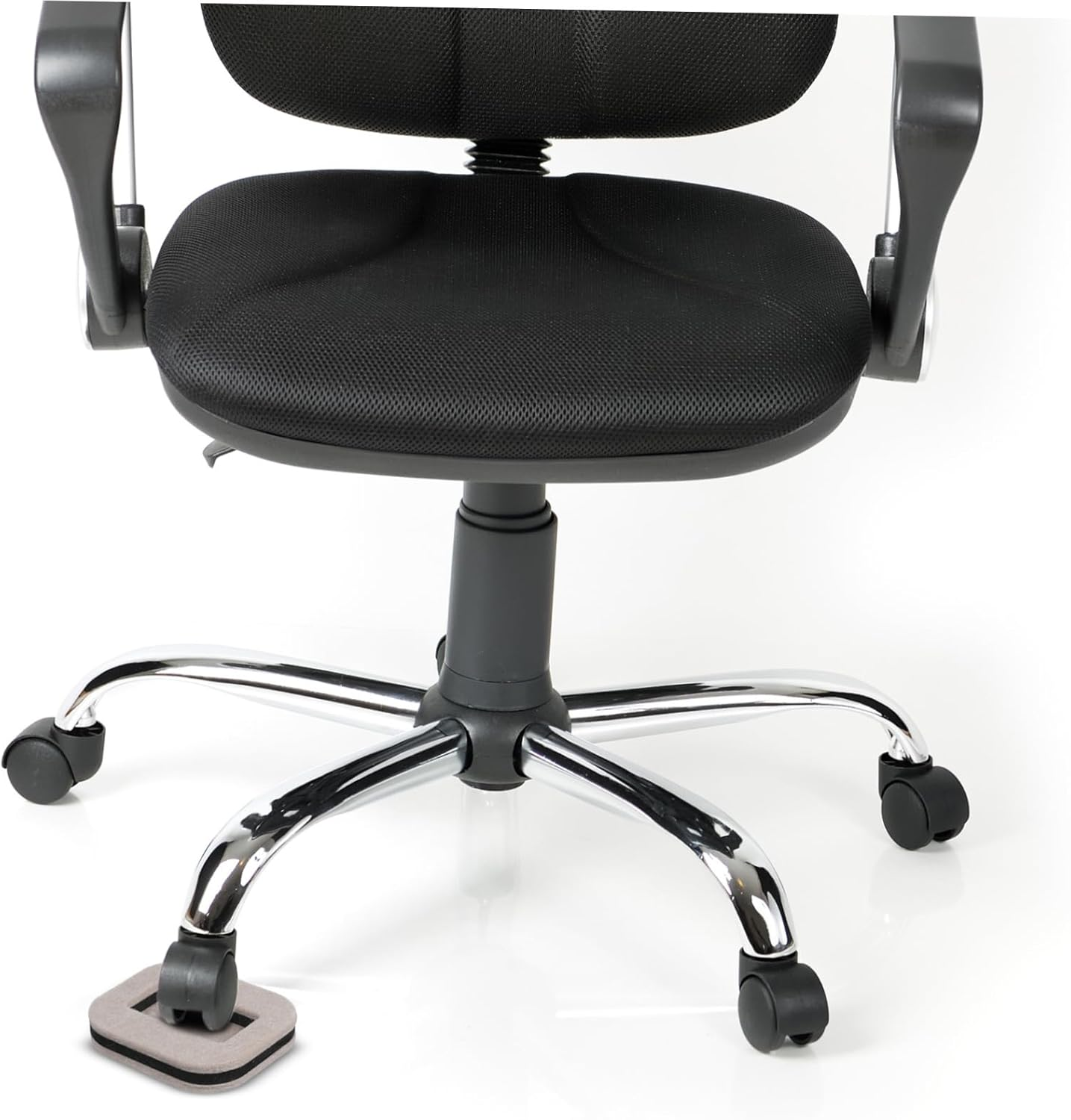 5Pcs Non-Slip Furniture Pads Sticky Caster Cups for Office Chairs Antiskid Wheel Protectors for Hardwood Floors image number 3