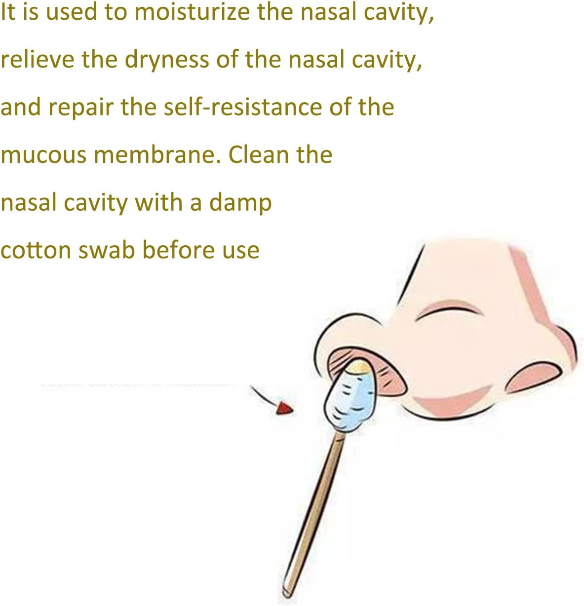 Teeth Whitening Vitamin E Oil Q-Tip Applicators to Moisturizing & Healing Lip and Gum during , Smooth Skin & Improve Skin Resistance 100 Pack image number 2