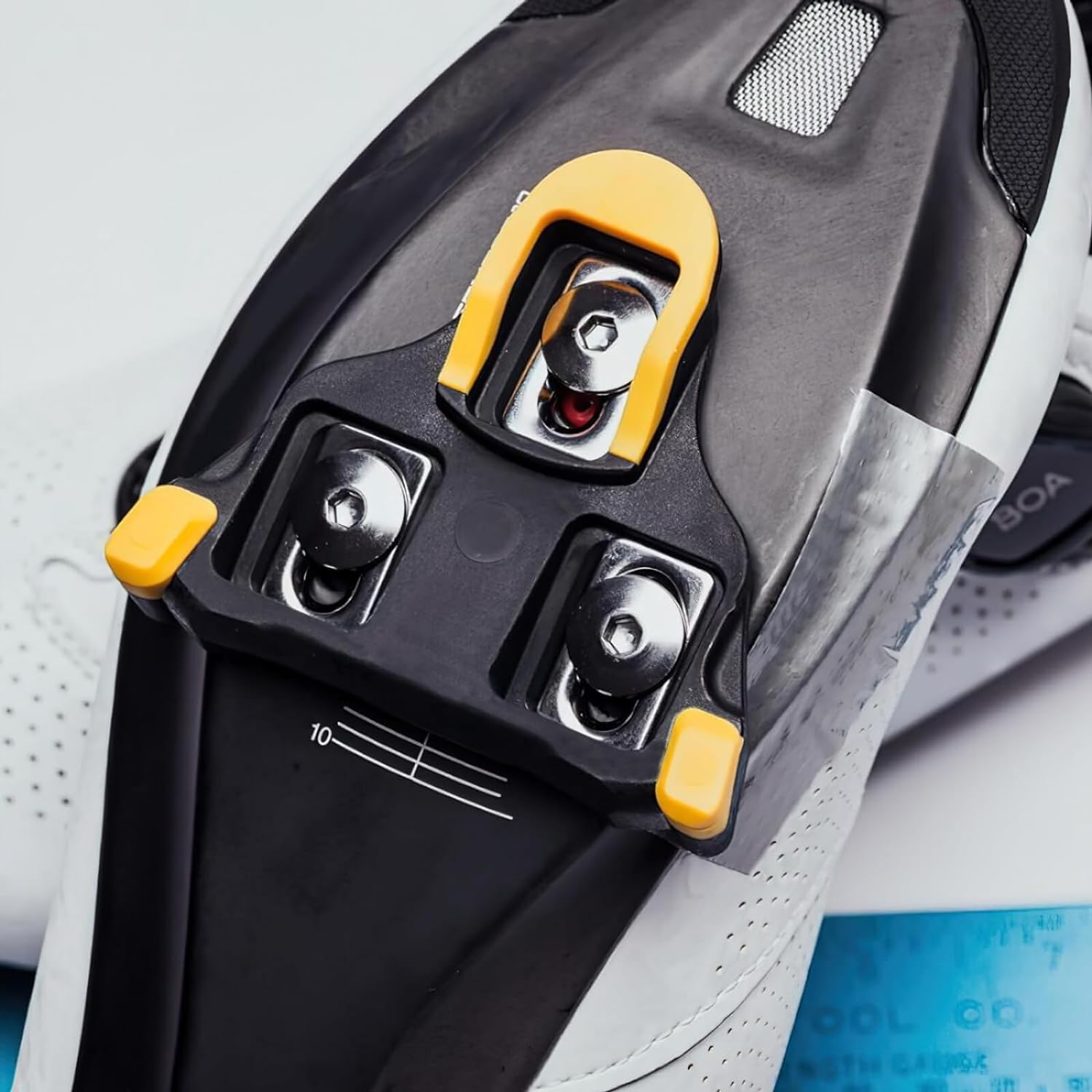 GAIVEK 2 Pcs Bike Cleats 6 Degree Float Compatible with Shimano Cleats, Cycling Pedals Cleat for SPD-SL System Shoes Indoor Outdoor Road Bicycle Cleat Set image number 6