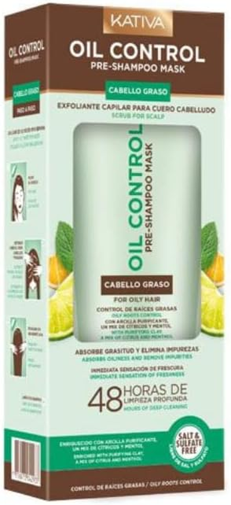 Kativa Oil Control Shampoo &ndash; 1 Pack image number 2