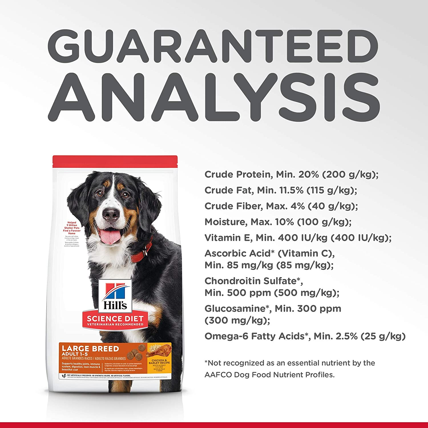 Hill'S Science Diet Adult Large Breed, Chicken & Barley Recipe, Dry Dog Food,12Kg Bag image number 4