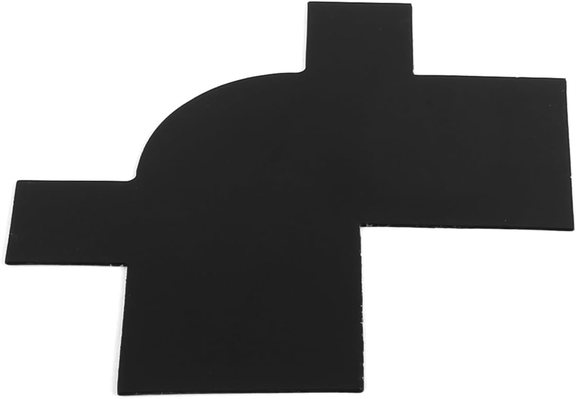 Laroal 4 Piece Hairline Enhancement Card Set Hairdressing Hairline Shaping Tool Styling Enhancement Card Set for Hairline, Sideburns, Beard image number 3