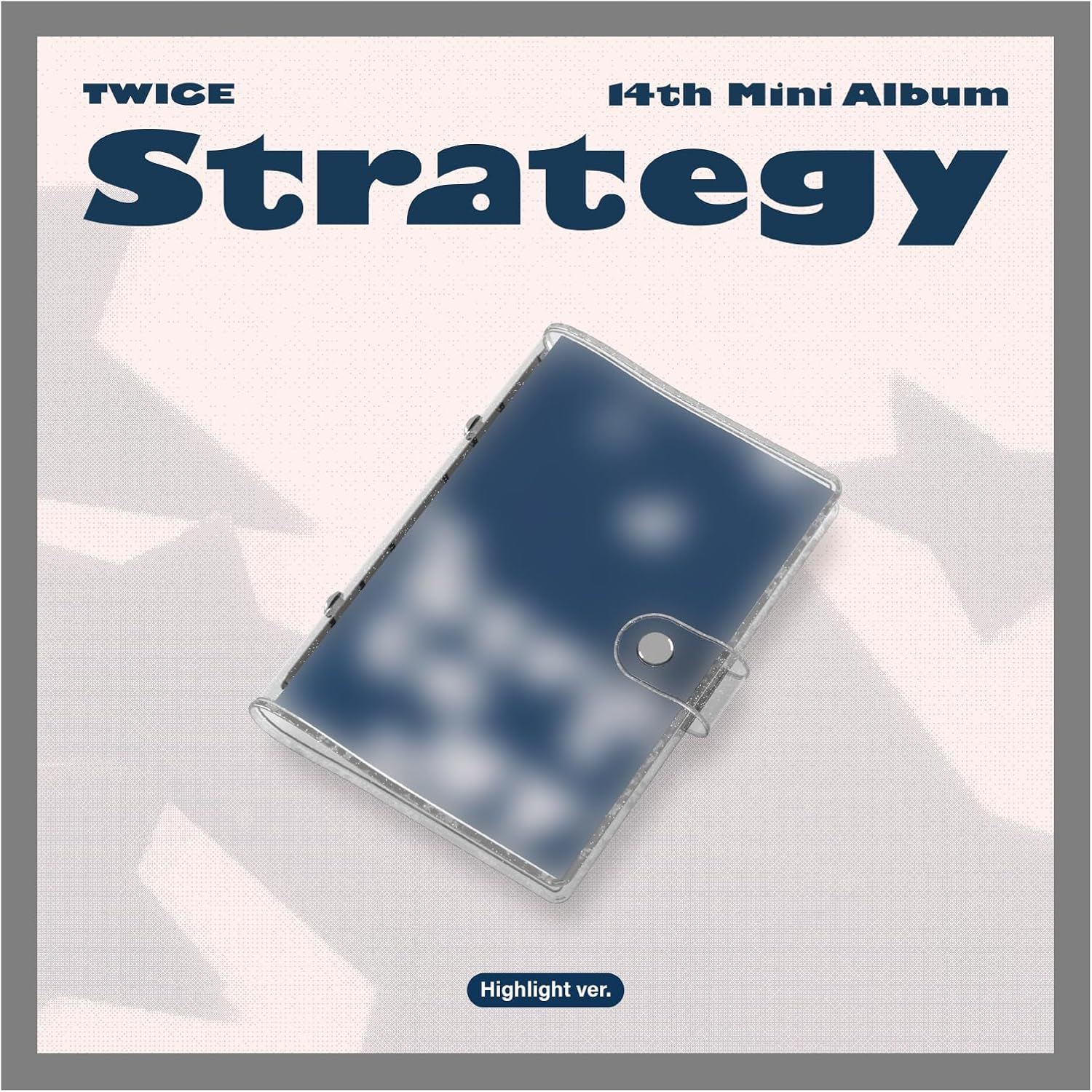 TWICE STRATEGY 14Th Mini Album Highlight Version Cd+150P Diary+1Ea Lyrics Letter+6Ea Sticker+1P Polaroid+1P Photocard+Tracking Sealed TWC image number 2