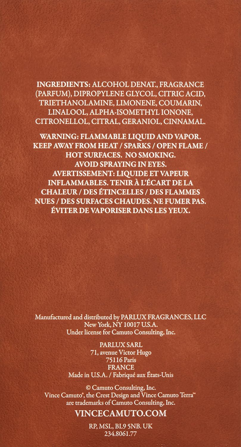 Vince Camuto Terra by Vince Camuto for Men - 3.4 Oz EDT Spray image number 1