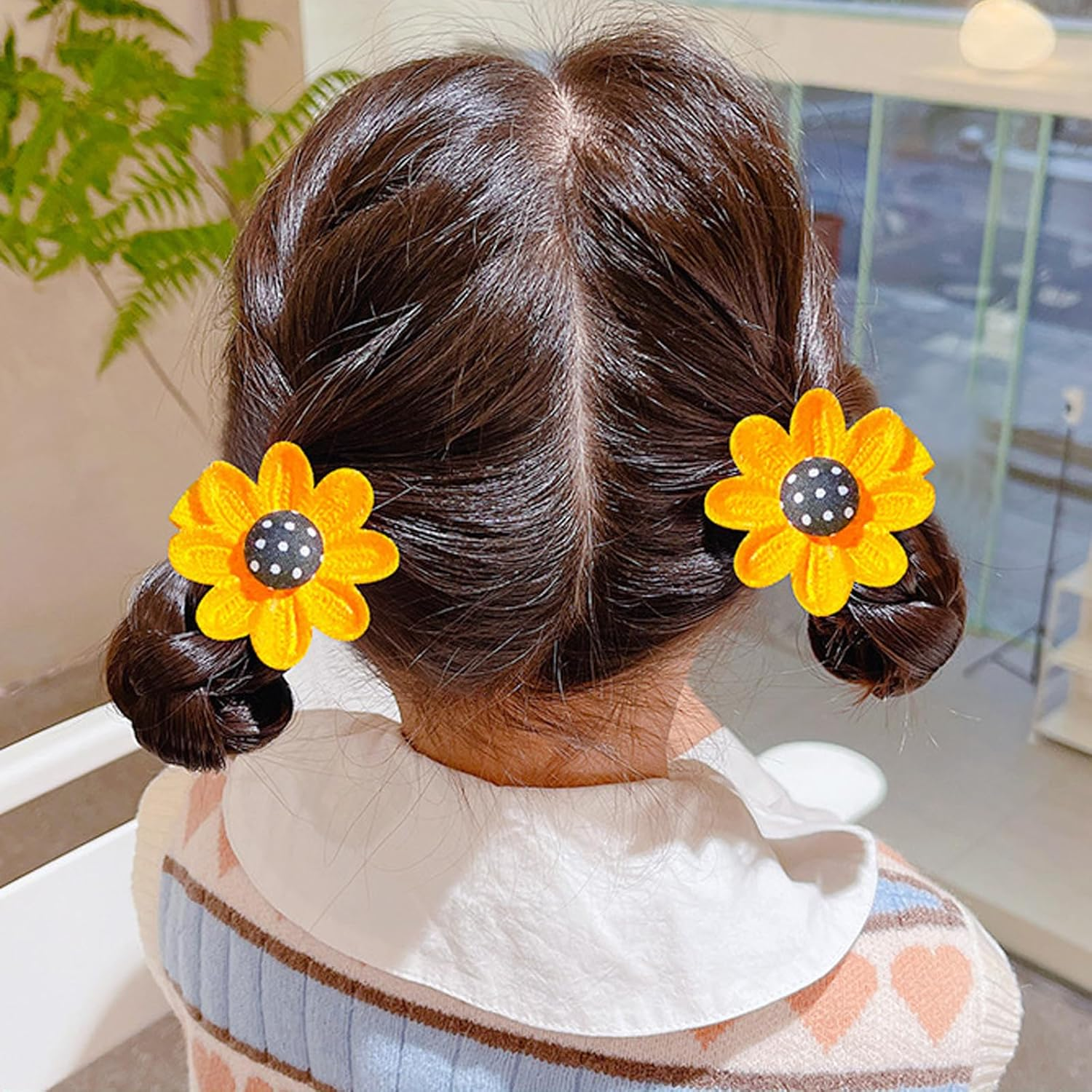 Toddler Hair Ties Set, 74Pcs Hair Bands for Kids with Clips, Rubber Band Hair Ties, Ponytail Holders for Baby Girls, Hair Accessories for Girls