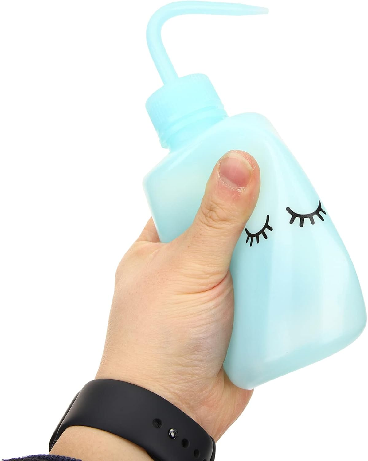 FRCOLOR 6Pcs Elbow Bottle Plastic Squeeze Bottle for Supplies and Small Indoor Gardening image number 6