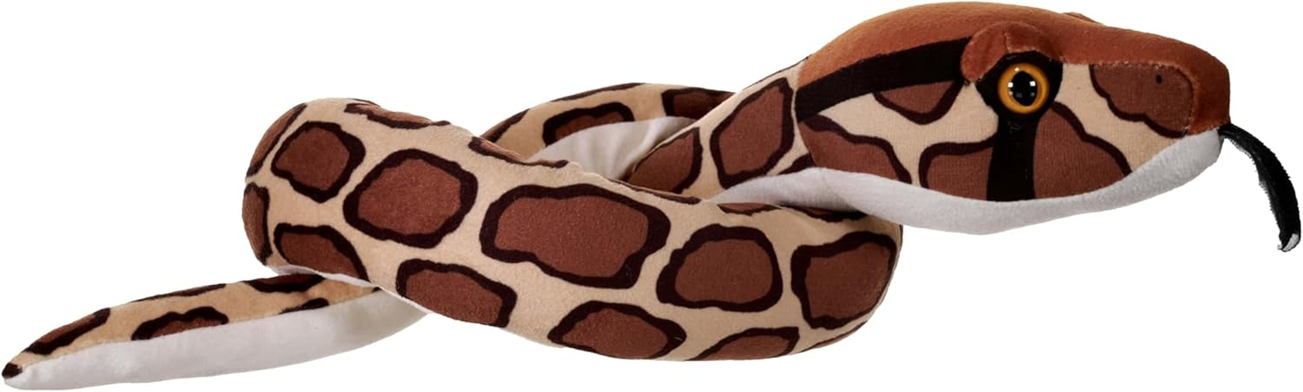 Wild Republic Snakes Eco Burmese Python, Stuffed Animal, 36 Inches, Plush Toy, Fill Is Spun Recycled Water Bottles, Eco Friendly image number 1