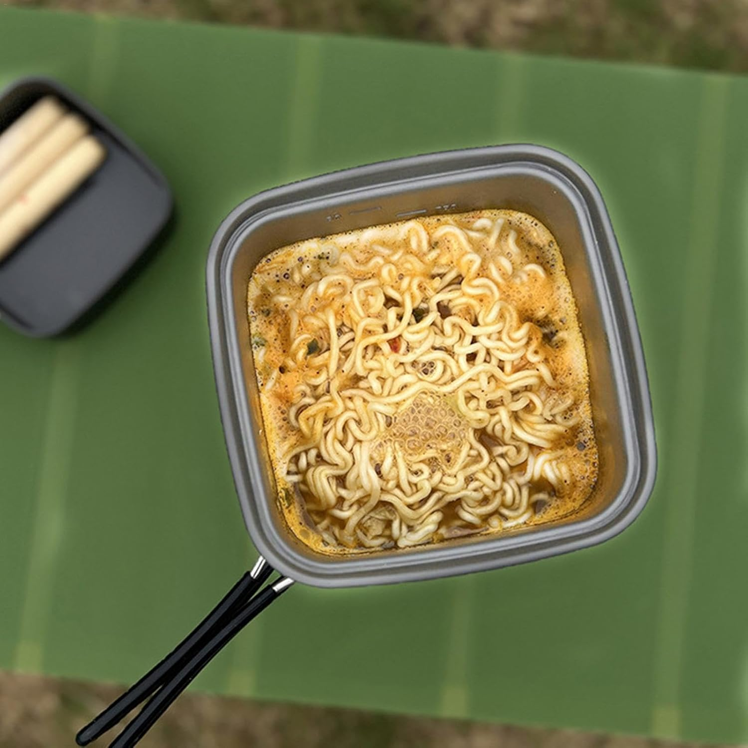 Camp Cookware - Aluminum Camping Cookware Non-Stick,Lightweight Multifunctional Camp Cooking Utensils Set for Hiking Cycling image number 1