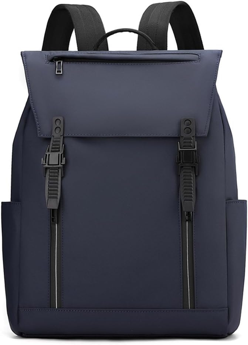 Fashion Laptop Backpack, Tear Resistant Business Backpack for Travelling, Extra Large Laptop Backpack for Men Women, Water Resistant Backpack for School, Fits up to 16Inch Notebook, Deep Blue
