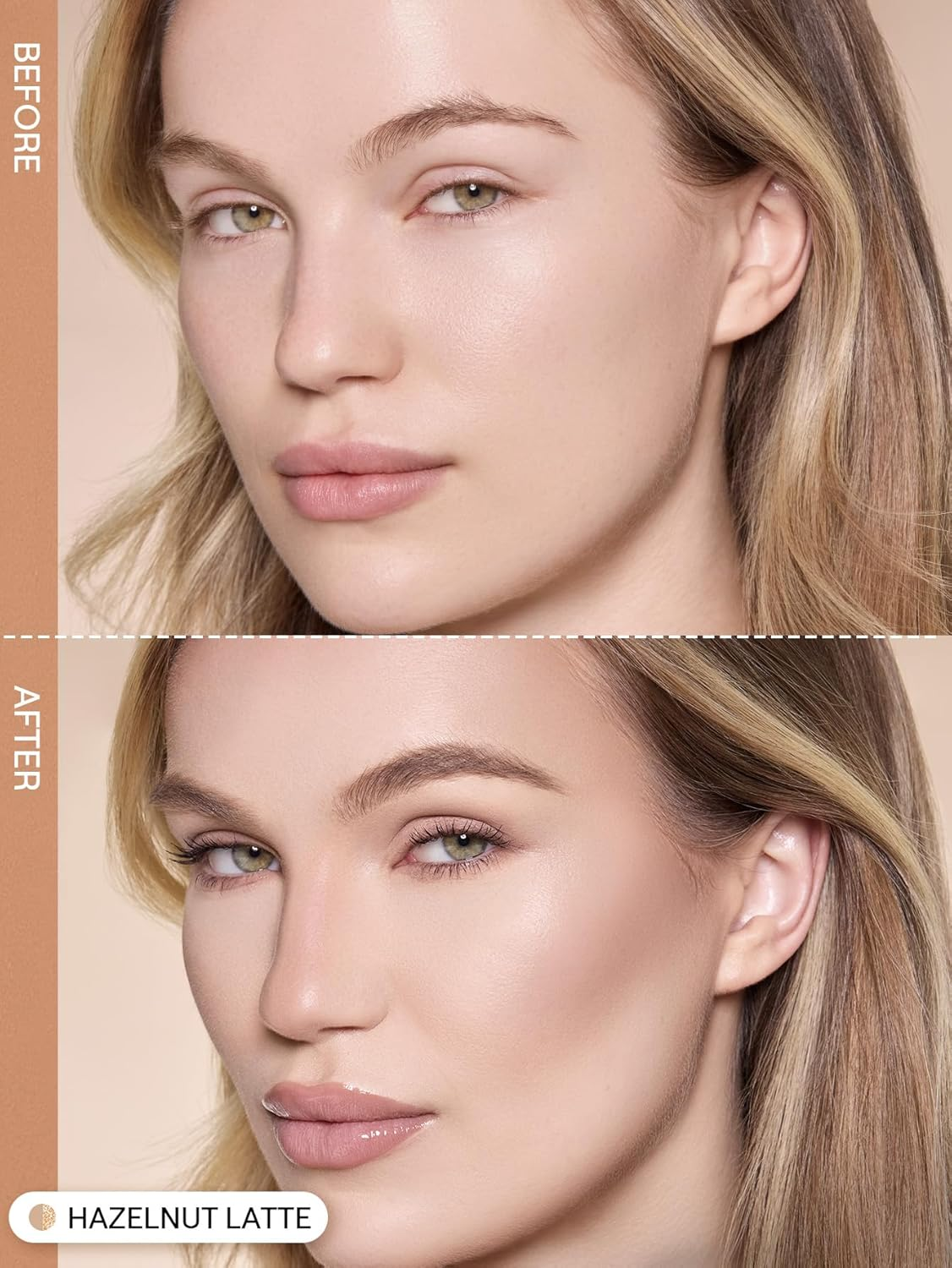 SHEGLAM 2-In-1 Contour & Highlight Stick Cream Waterproof Contour Stick-Hazelnut Latte