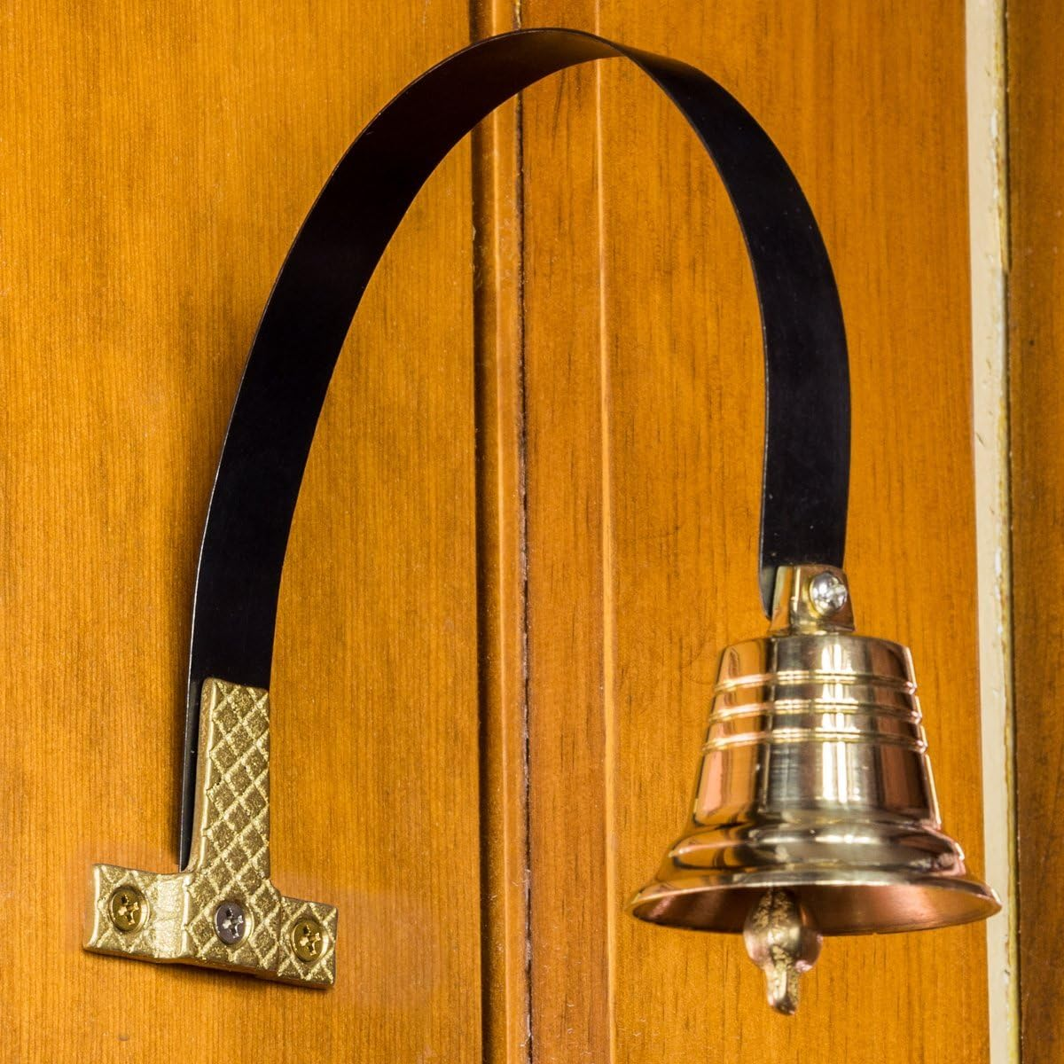 Lone Star Art - Brass Shopkeepers Bell for Business Entry image number 3