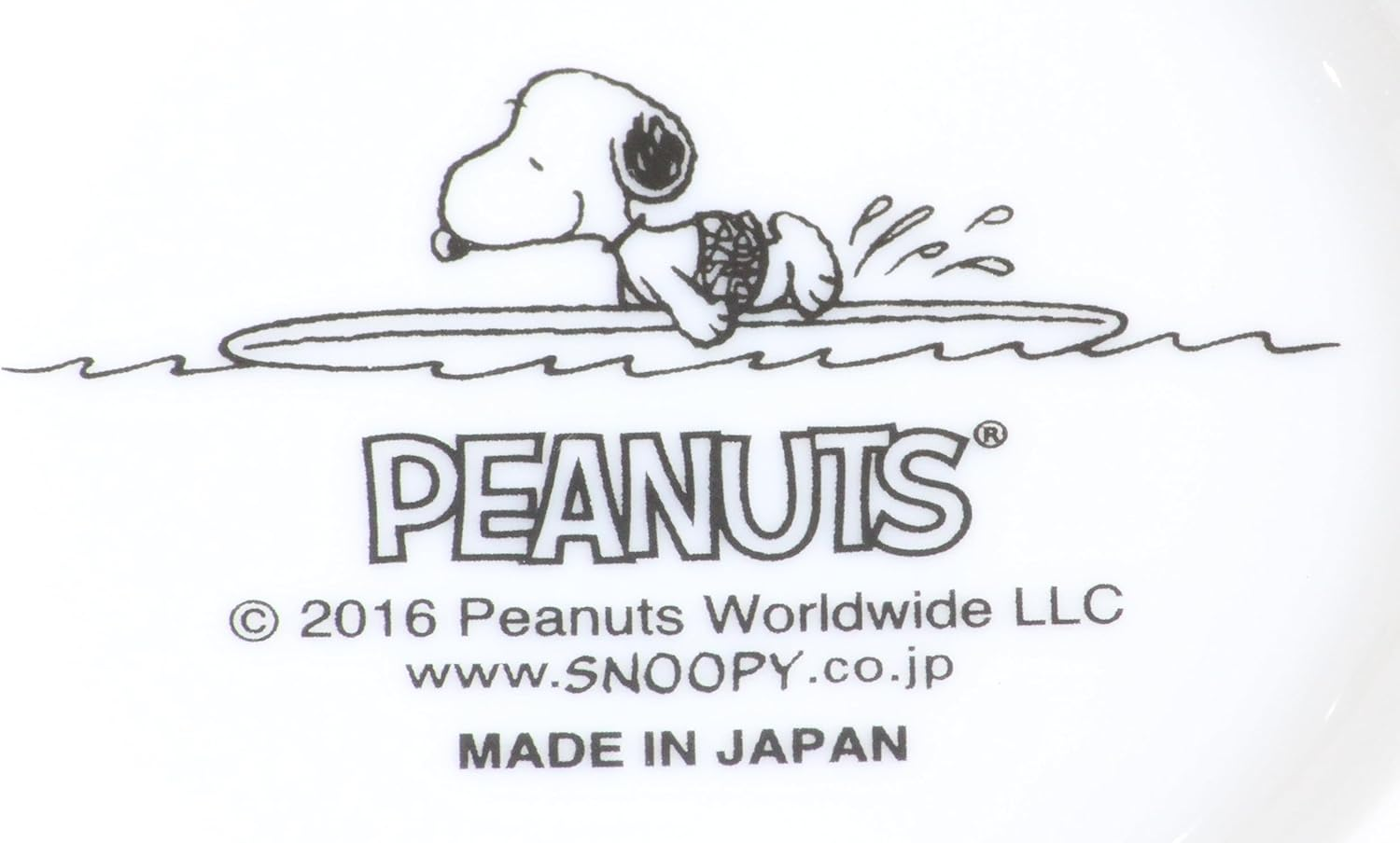 Snoopy 3870039 World Travel Mug, Hawaii, Capacity: Approx. 12.5 Fl Oz (370 Ml), Mug