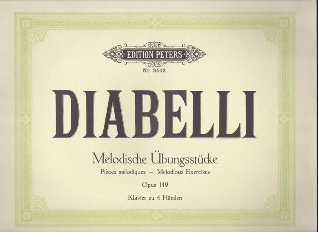 EASY MELODIOUS EXERCISES OP149: Primo Part within 5-Note Range