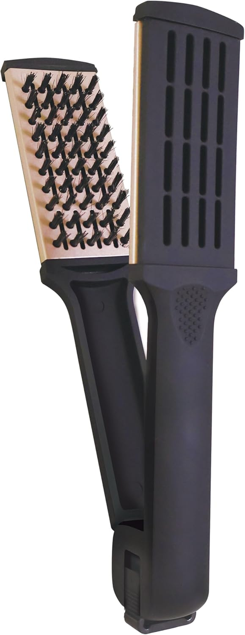 U-Ni Twin Hair Brush, Black image number 3