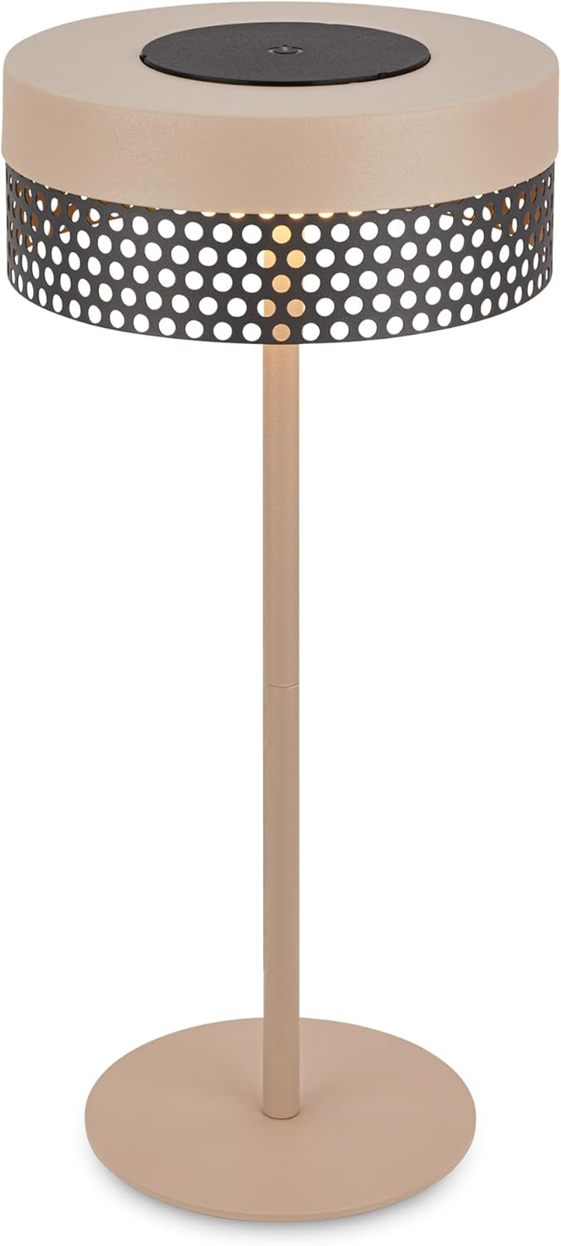 BRILONER - LED Table Lamp Wireless IP44 with Touch, Dimmable, Battery Replaceable, Bedside Lamp, Reading Lamp, LED Lamp, Decorative Lamp, Table Lamp, Battery Lamp, Outdoor Lamp, 16 X 35 Cm, Beige image number 1