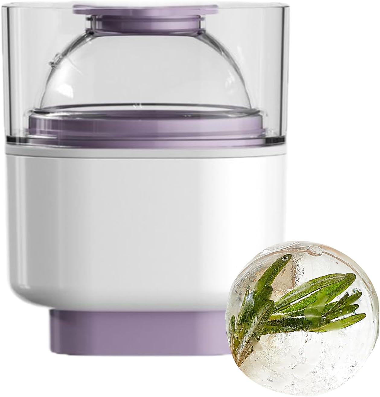 Round Ice Cubes Mold,Silicone Large Whiskey Ice Cubes Mold | Kitchen Accessories for Making Whiskey Cocktails Coffee Juice Drinking Parties Bar Camping Food Candy Chocolate Fruit