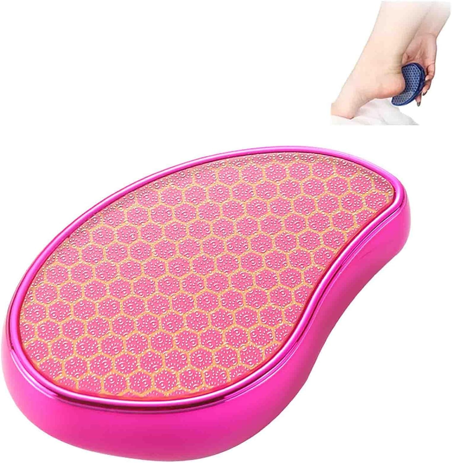 Malora Glass Foot,Malora Glass Foot Filermalora Foot Scrubber,Malora Foot Filerglass Foot Files for Feetglass Foot File Callus Removerfoot Care Pedicure Tool for Dry Feet Care (G)