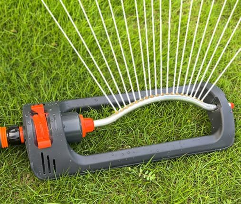 Garden Sprinkler,Oscillating Lawn Sprinkler Automatic 19 Hole 4 Mode Yard Water Sprinkler System with Quick Connectors for Watering Plants or Summer Outdoor Play image number 3