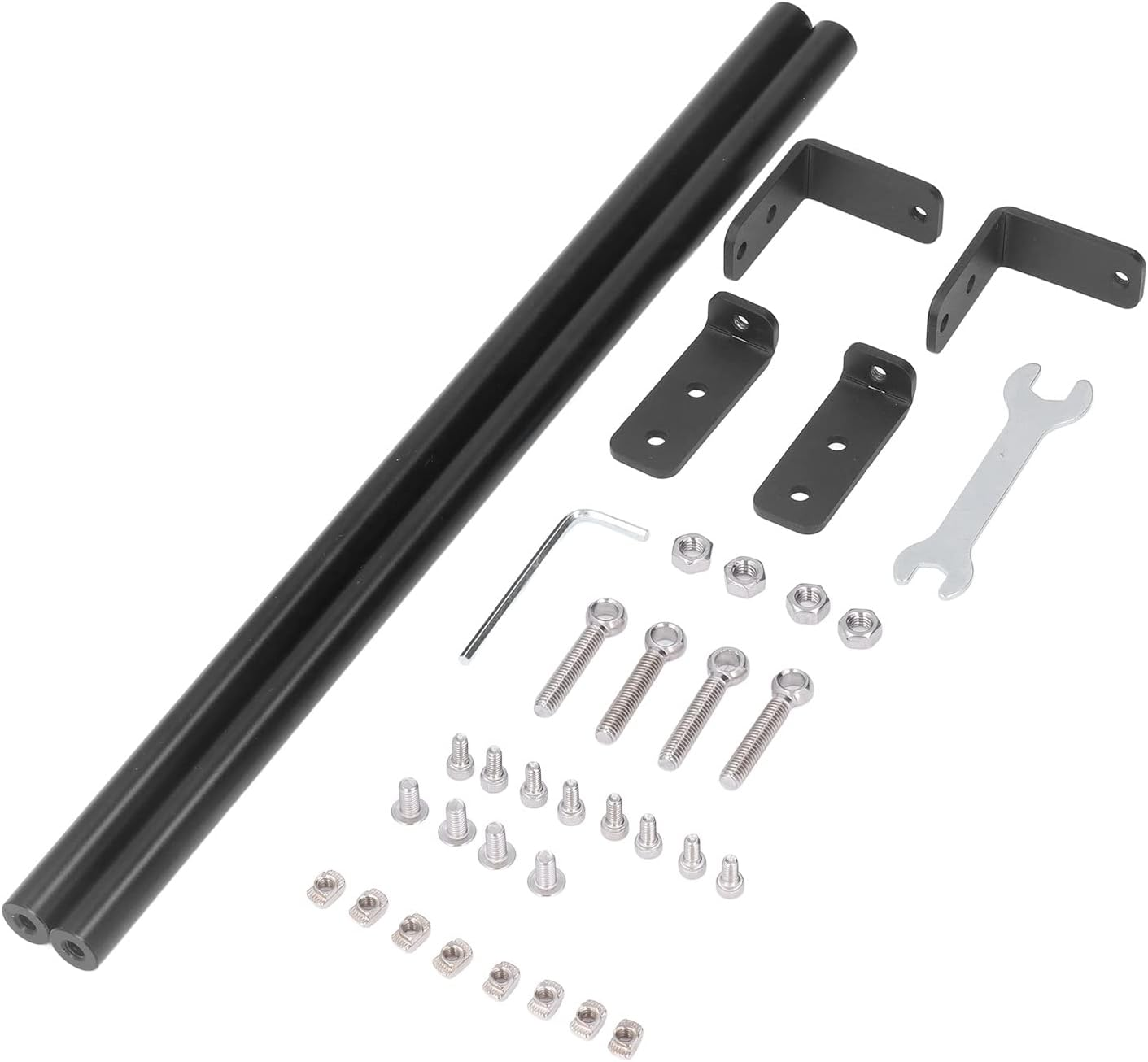 Supporting Rod Set, DIY Upgrade 3D Printer Part Accessories for Ender3 Ender3 V2 Ender3 Pro 220X220X250Mm Print Size, Aluminum Alloy Stainless Steel image number 3