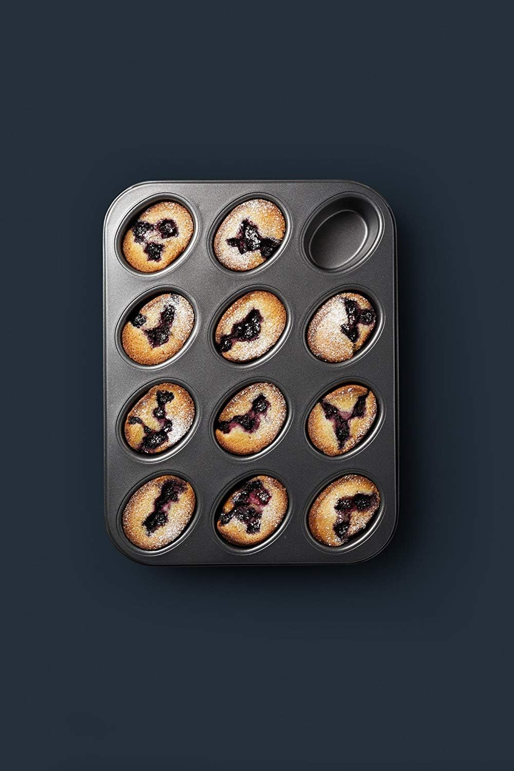 Masterclass 12-Hole Non-Stick Friand Tin, 35.5 X 26.5 Cm image number 6