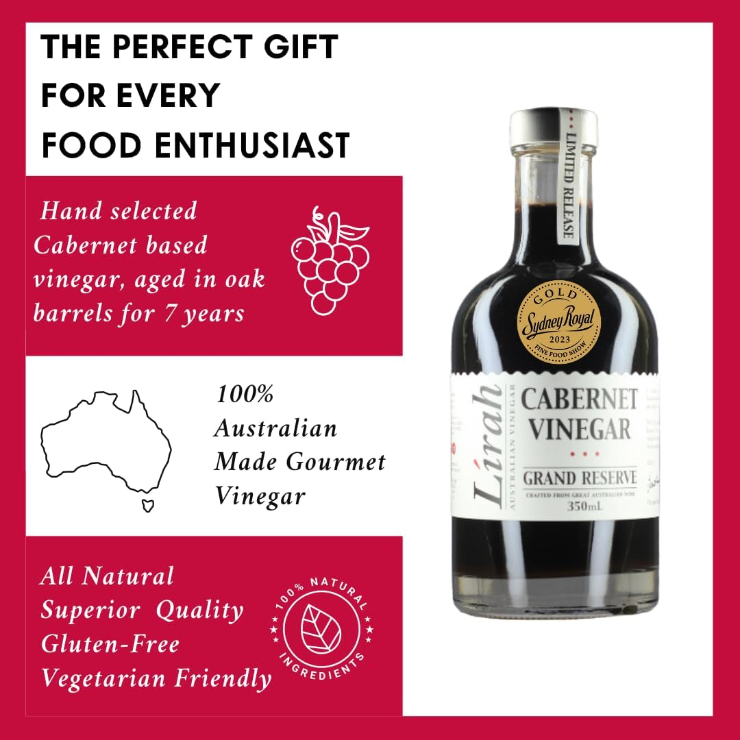 Lirah Grand Reserve Cabernet Vinegar 350Ml image number 3