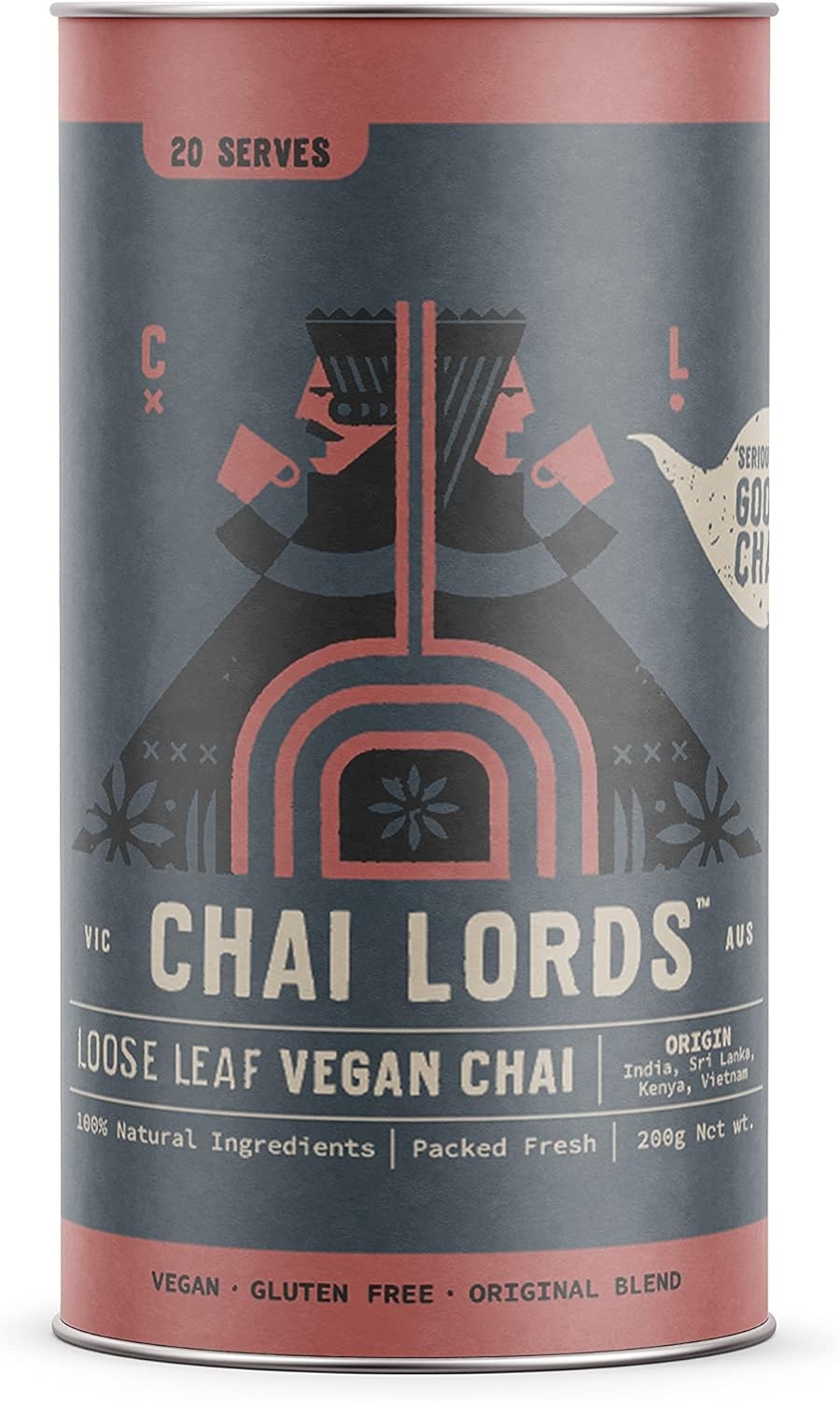 Chai Lords Chai Lords Loose Leaf Vegan Chai, 200 G, Chai image number 1
