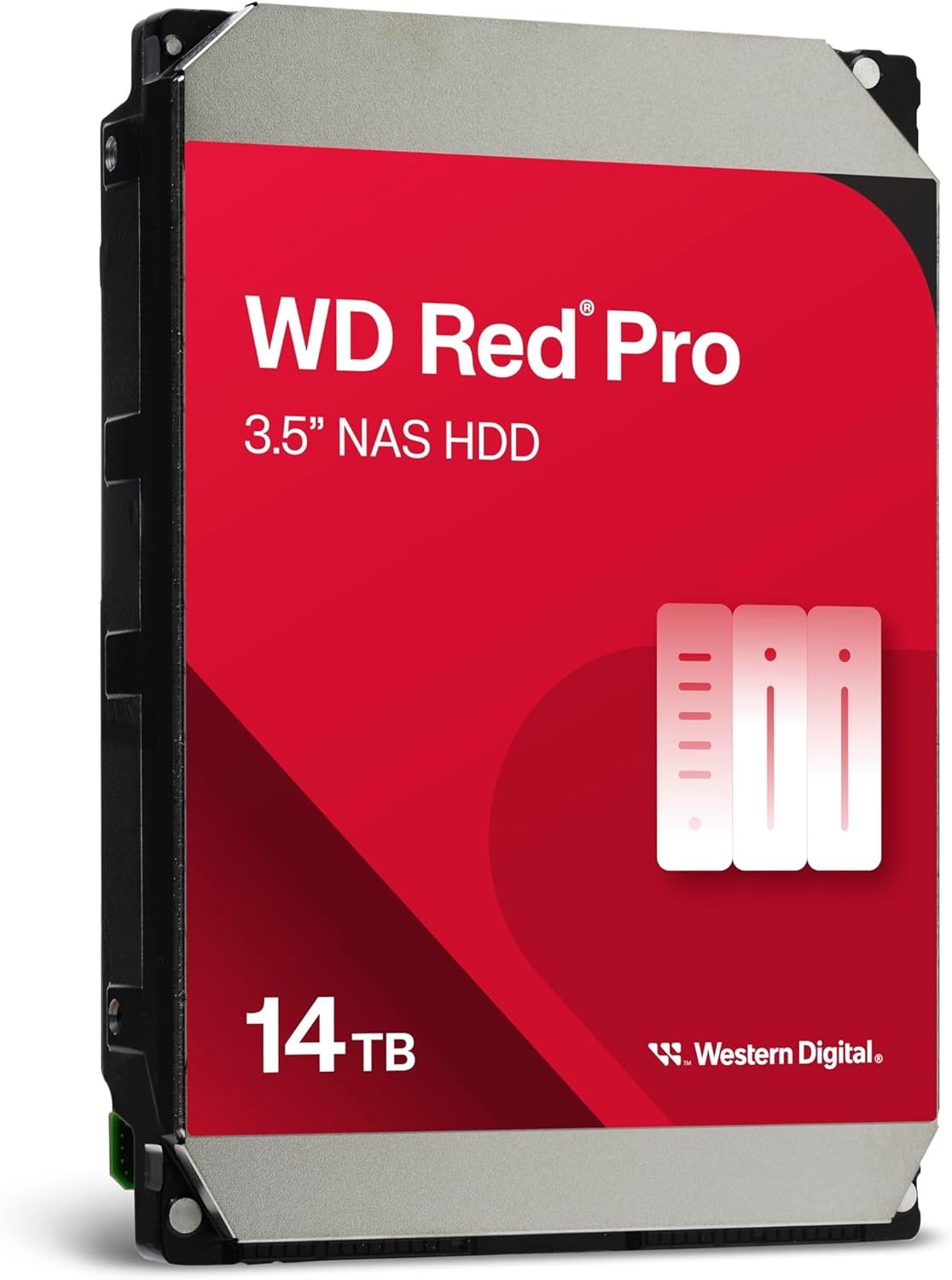 Western Digital WD Red Pro 14TB 3.5" NAS HDD SATA3 7200RPM 512MB Cache 24X7 180TBW ~8-Bays Nasware 3.0 CMR Tech 5Yrs Wty ~WD142KFGX image number 3