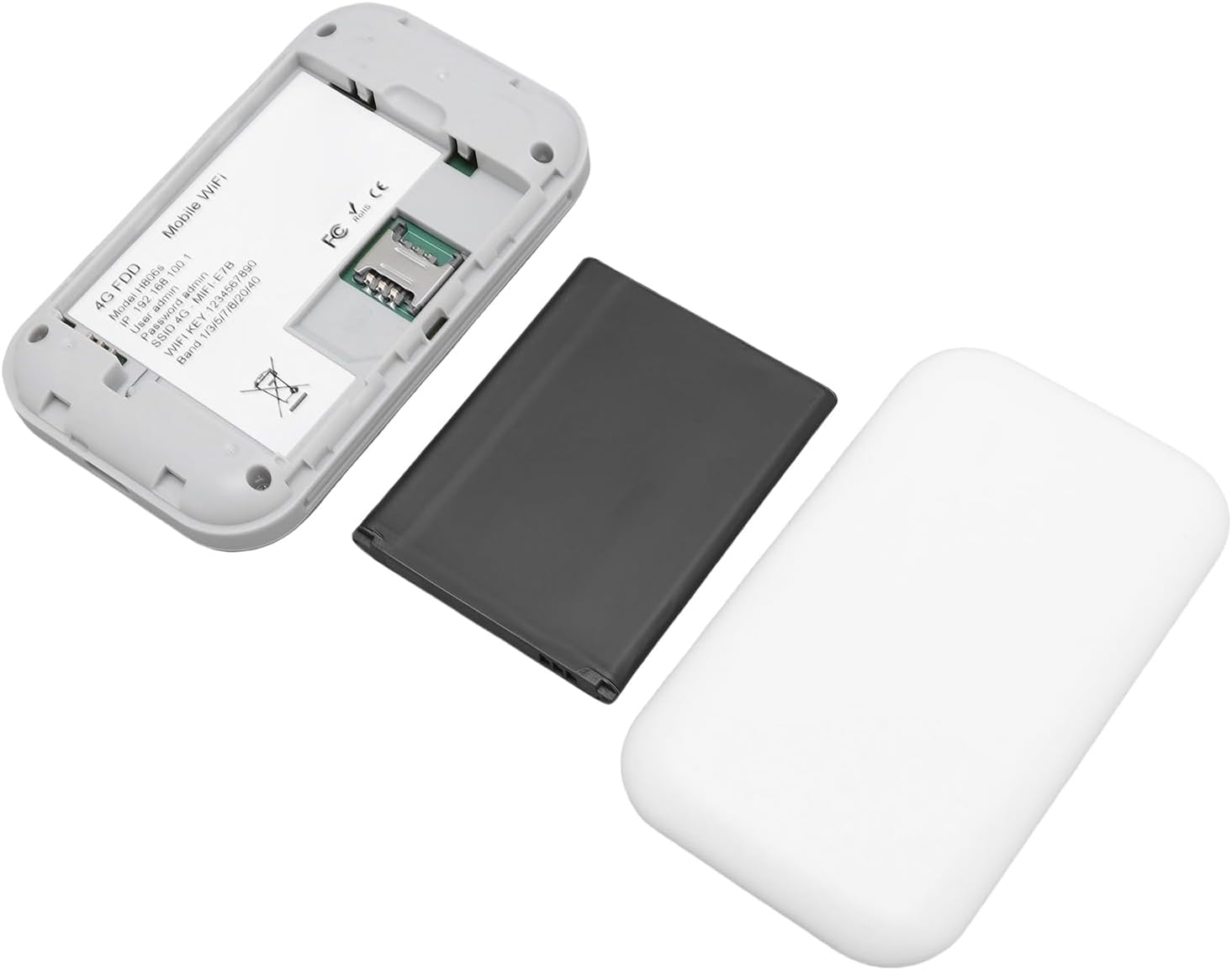 Unlocked Portable Hotspot Device 300Mbps High Speed 4G LTE & 5G-Ready Wifi Mobile Hotspot Connects 10 Devices for Travel Camping image number 2