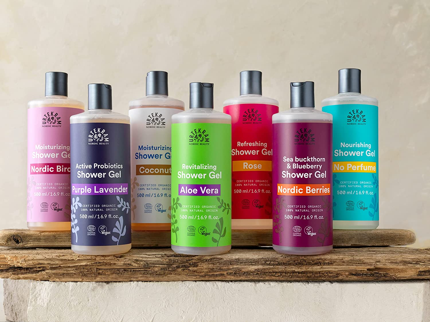 Urtekram Shower Gel - Moisturising - Aloe Vera - 500 Ml - Vegan, Organic, Natural Origin image number 3