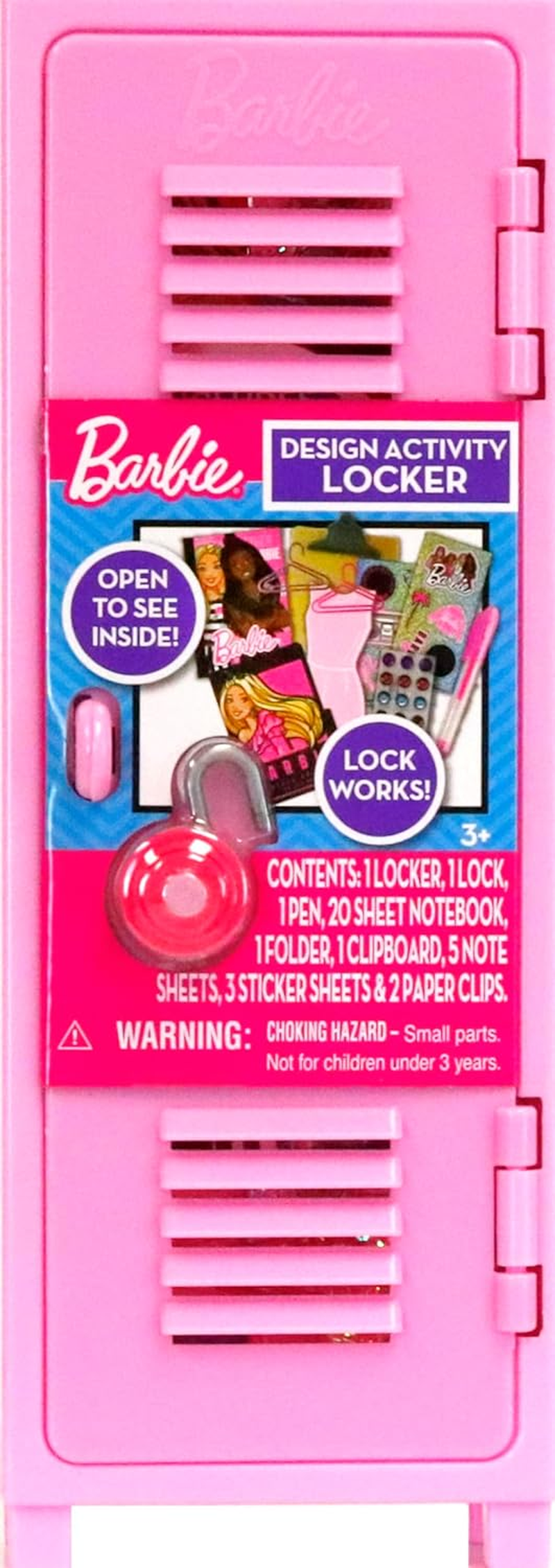 Barbie Design Activity Locker image number 3