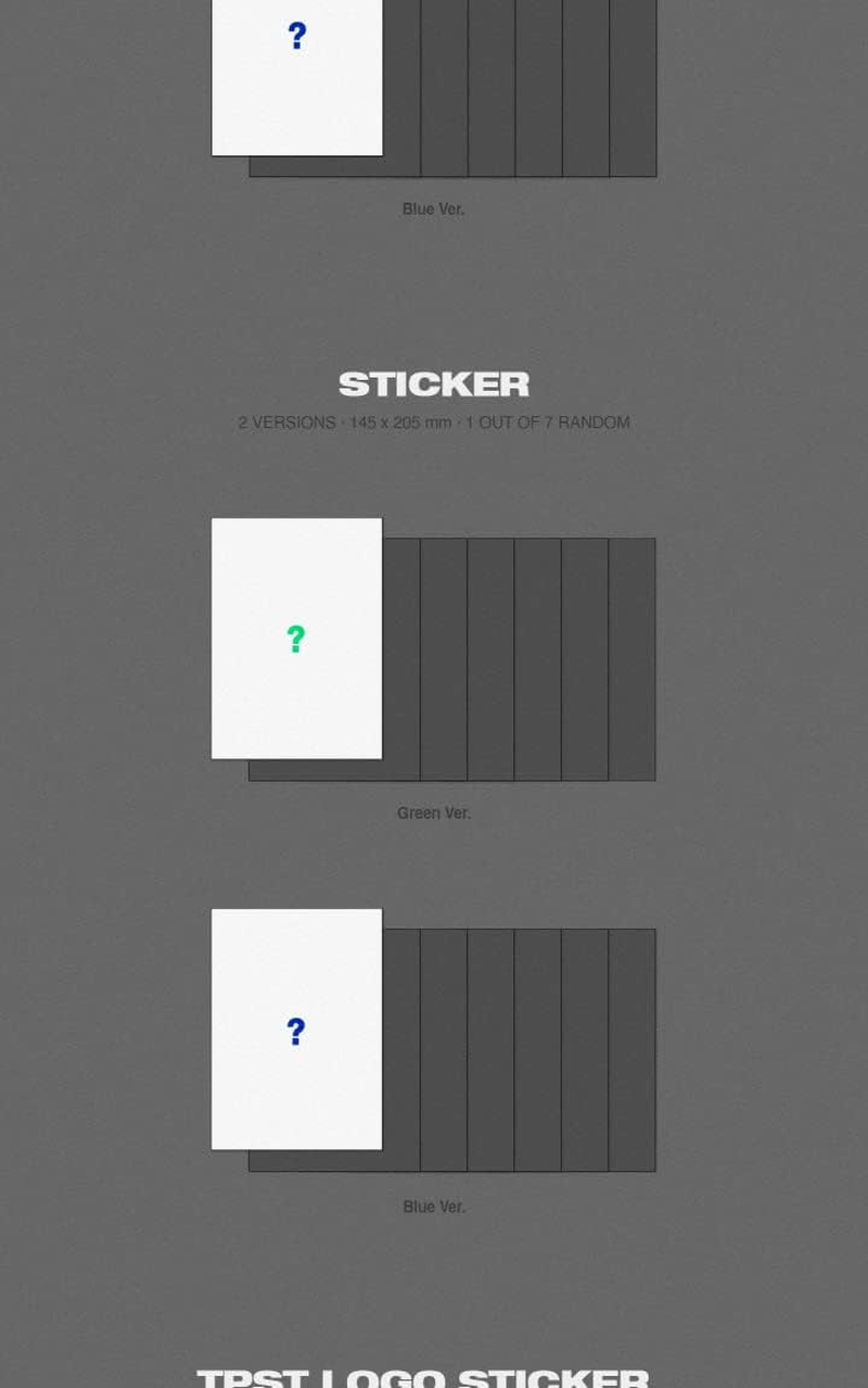 TEMPEST on and on 3Rd Mini Album Random Version Cd+1P Folding Poster on Pack+96P Photobook+1P Lyrics Paper+1P Postcard+1Ea Sticker+2Ea TPST Logo Sticker+2P Photocard+Pob+Tracking Sealed image number 3