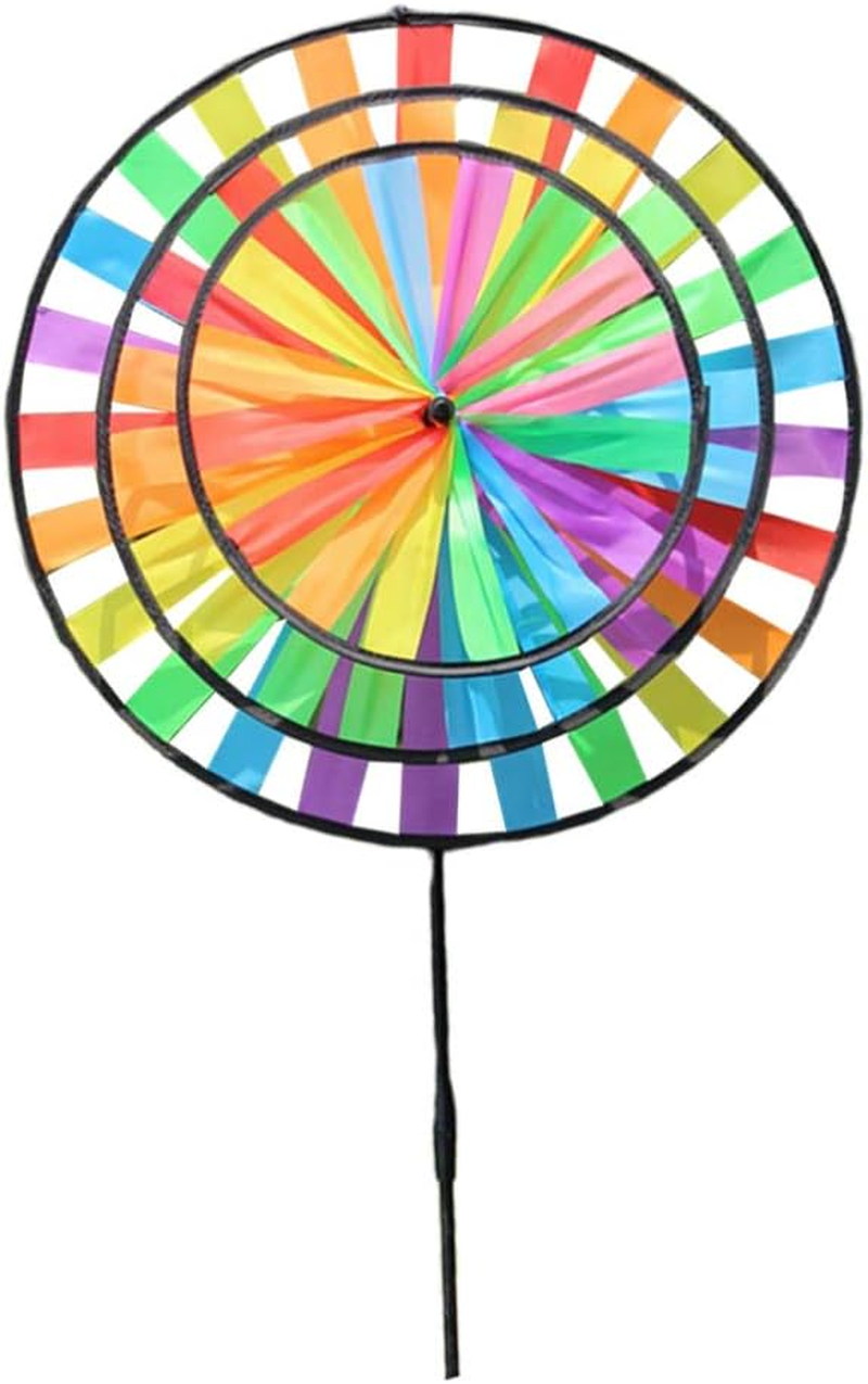 Jojofuny 1Pc Cloth Wind Spinner Christmas Toys Sunflowers Decor Outdoor Decoration Wind Spinners Outdoor Children Toys Cloth Pinwheel Outdoor Sunflower Decor South Korea Windmill to Rotate image number 1