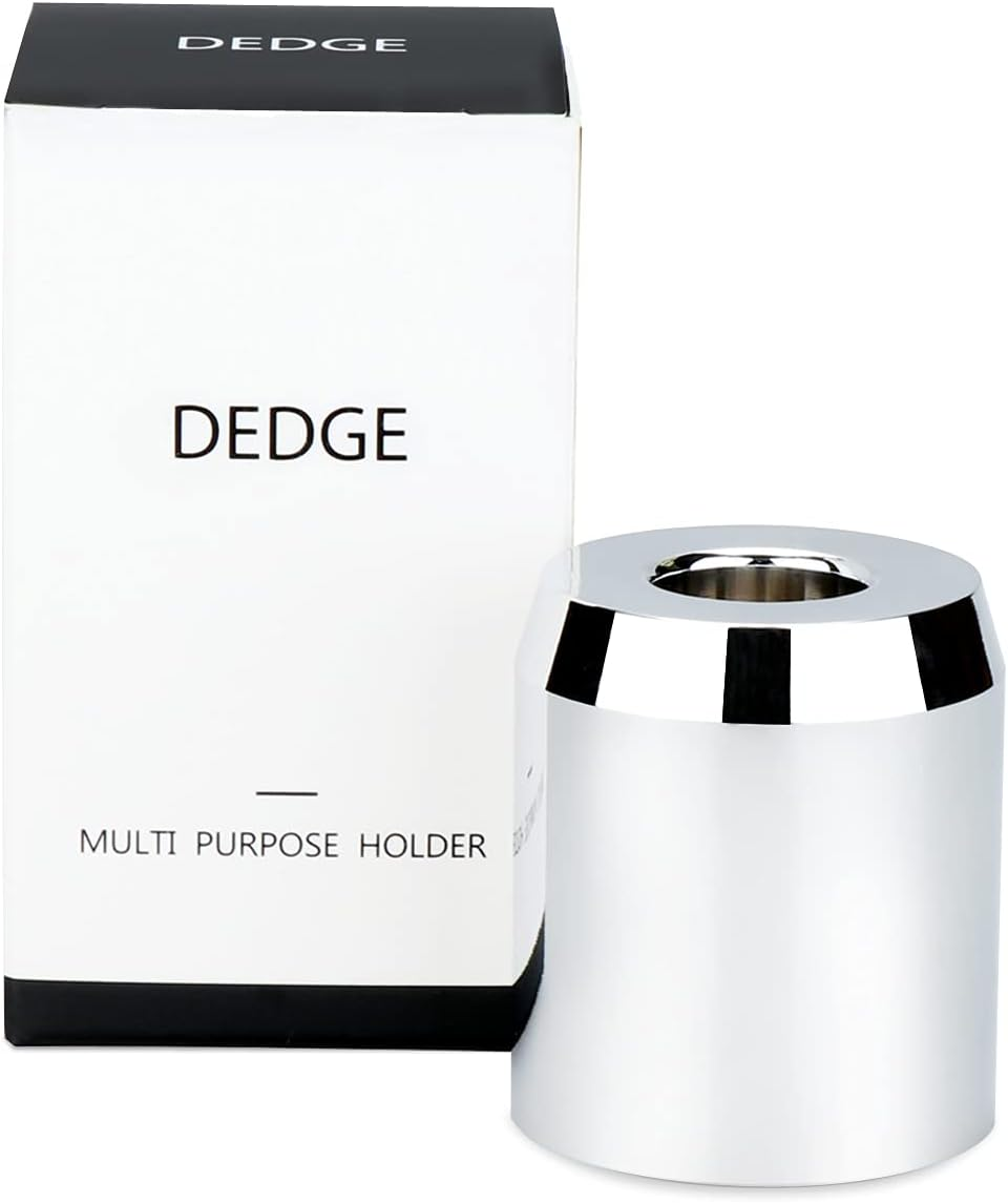 DEDGE Safety Razor Alloy Holder for Bathroom Accessory Matte Silver