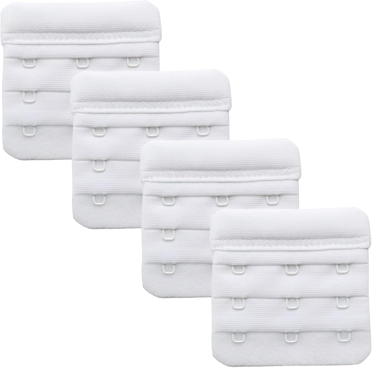 Black White Beige Bra Extenders Bra Extender 2 3 4 5 Hook for Women image number 6