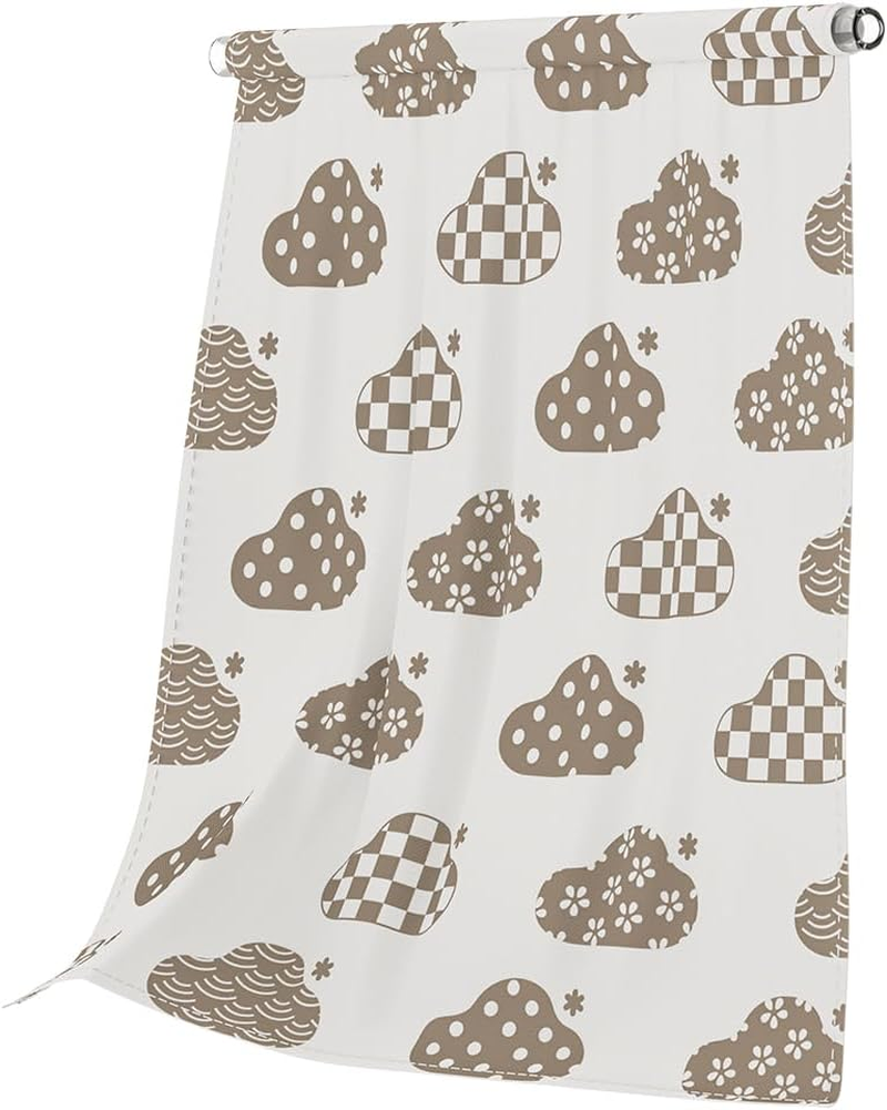 Petsnowy Self Cleaning Cat Litter Box Door Curtain Automatic Cat Litter Box Twelve Constellations Door Curtain - Classic Pattern image number 2